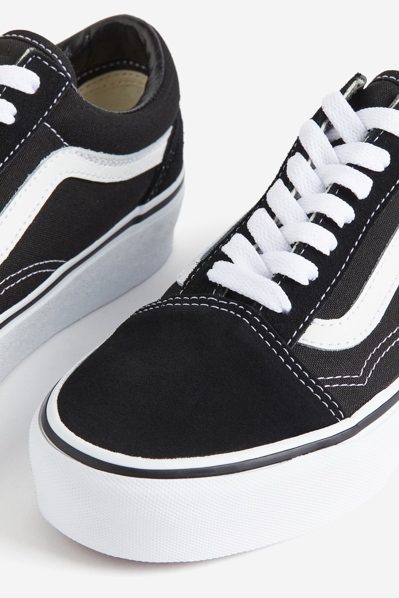 Ua Old Skool Platform - Black/white - 2