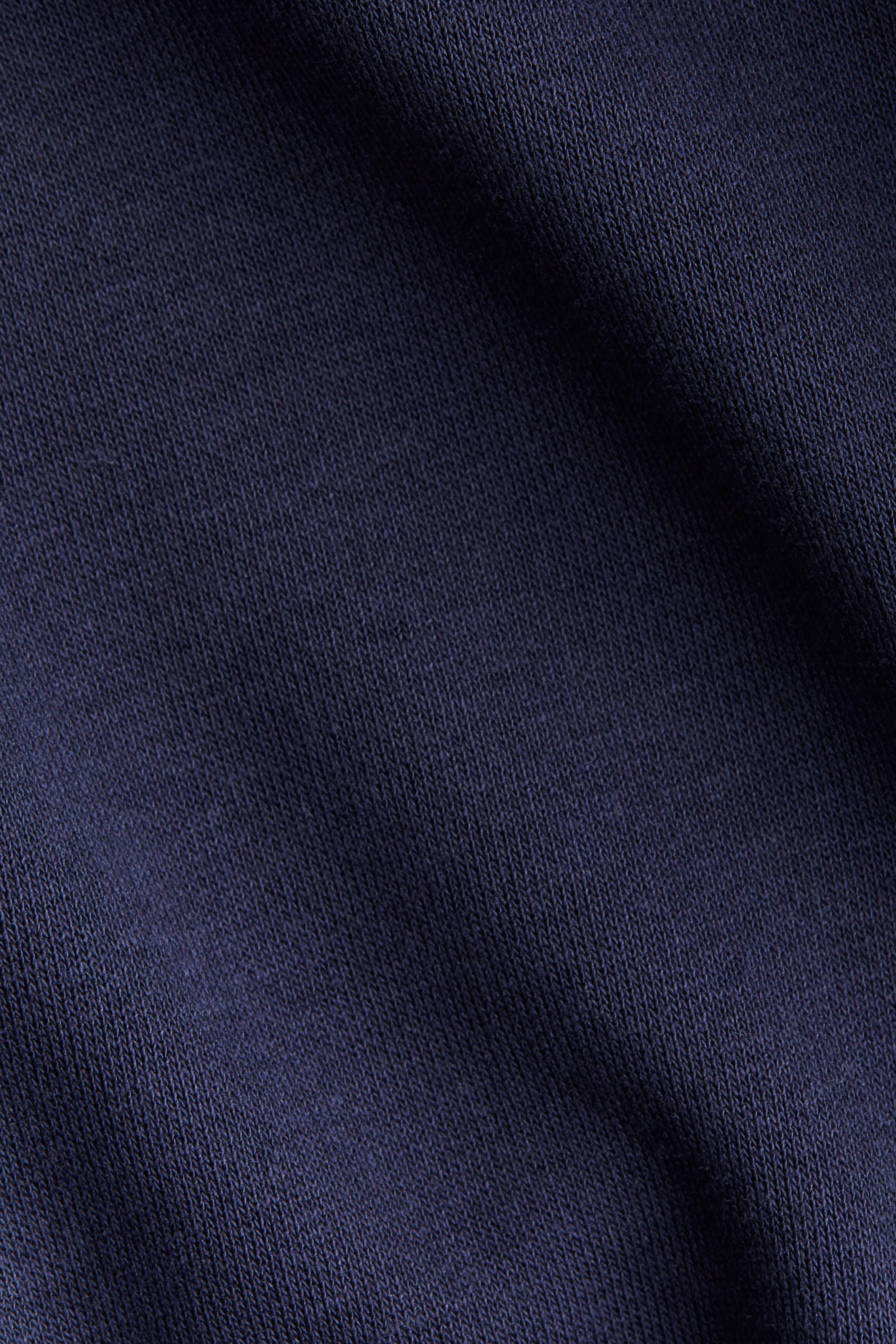 Cropped zip-through hoodie
