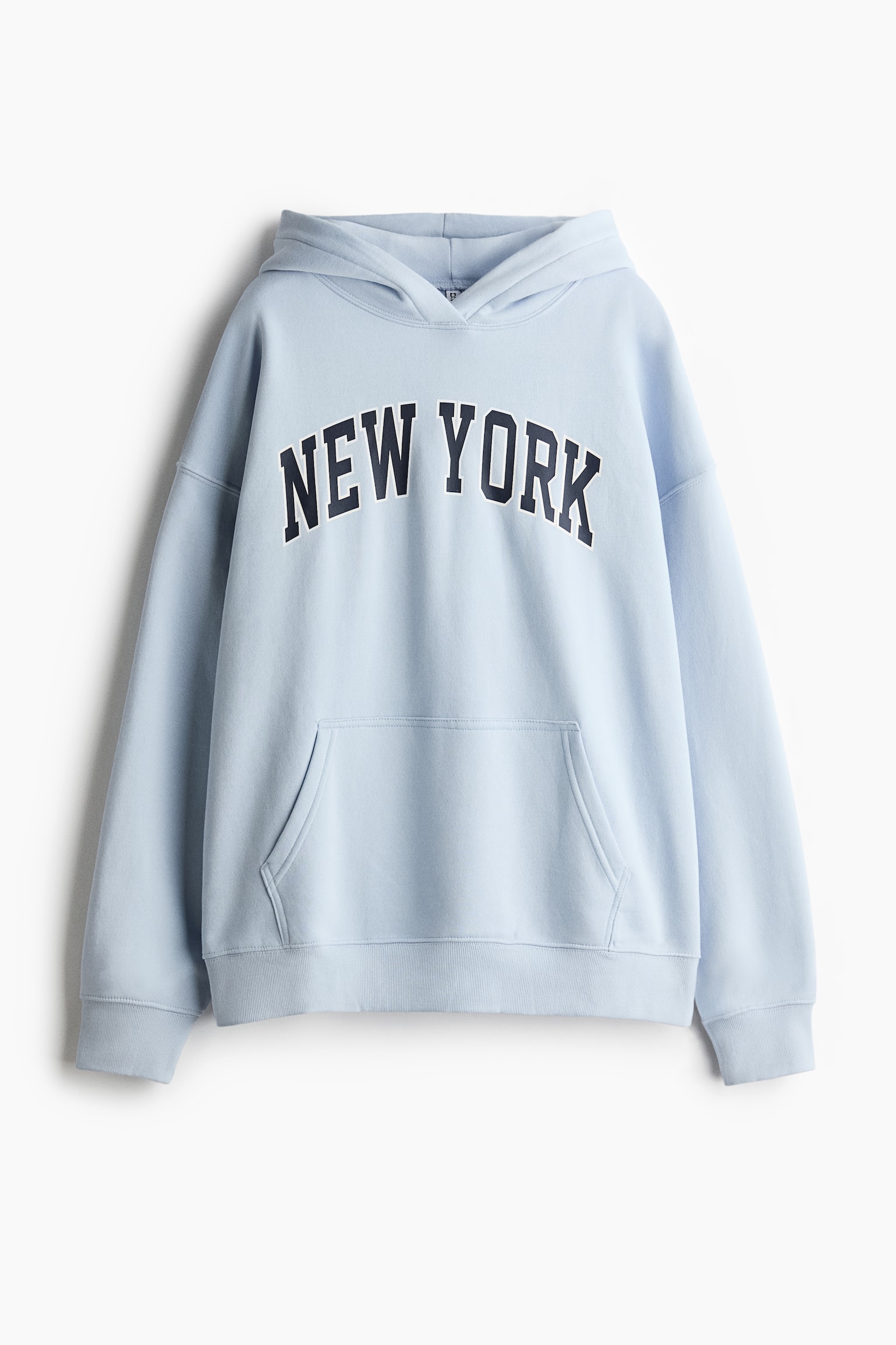 Oversized hoodie - Light blue/New York/Black/Light grey marl/Wellness/Burgundy/M - 2