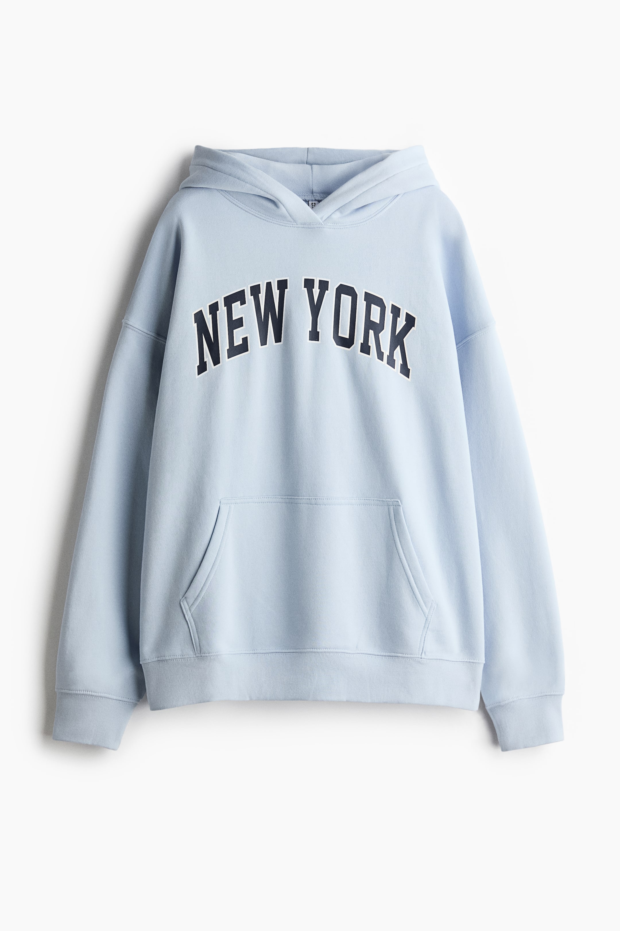 Größeres Bild ansehen: Oversized Hoodie - Hellblau/New York - Ladies | H&M DE 6