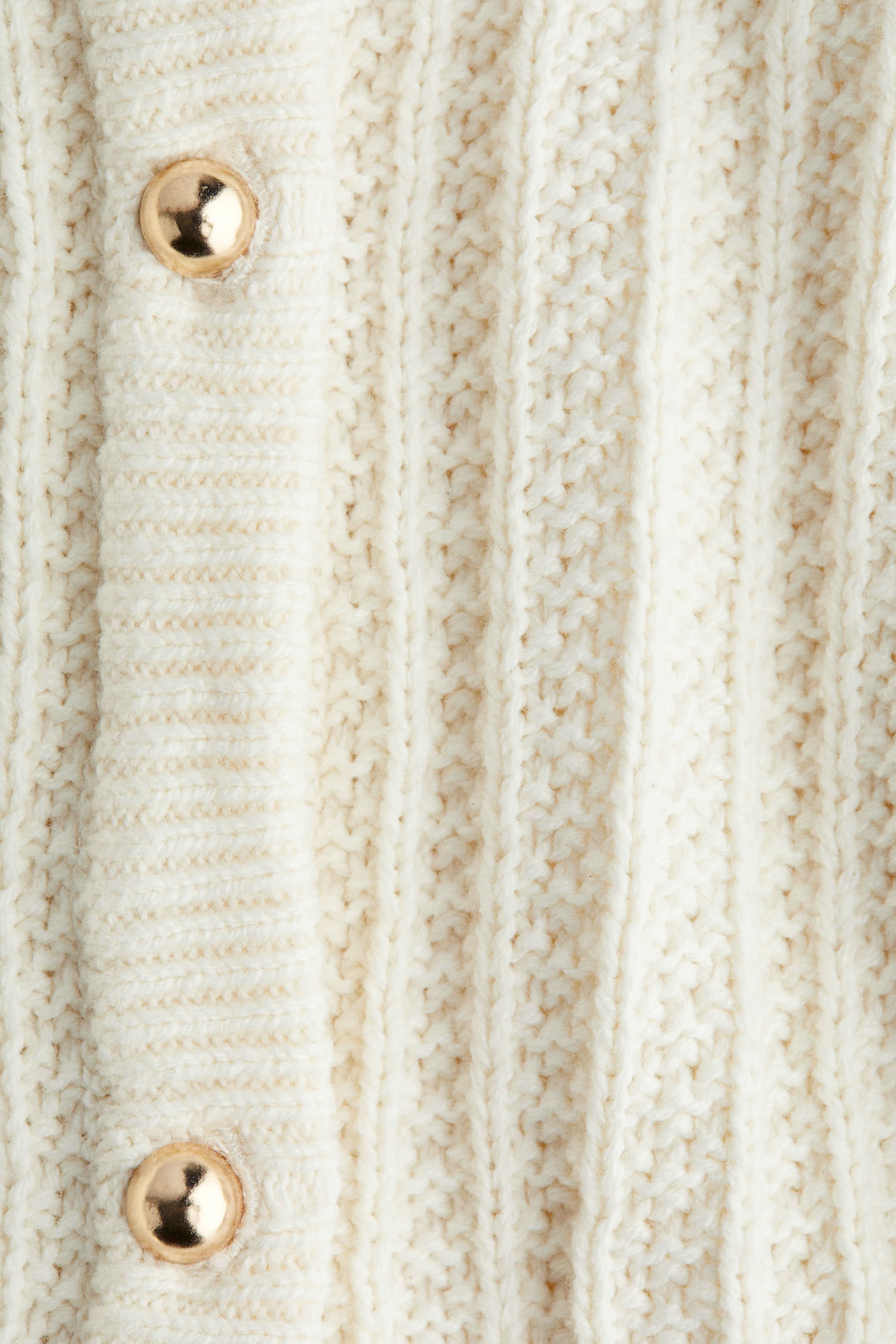 Áo cardigan dệt kim vân nổi - Màu kem/Màu xanh tím than/Kẻ - 4