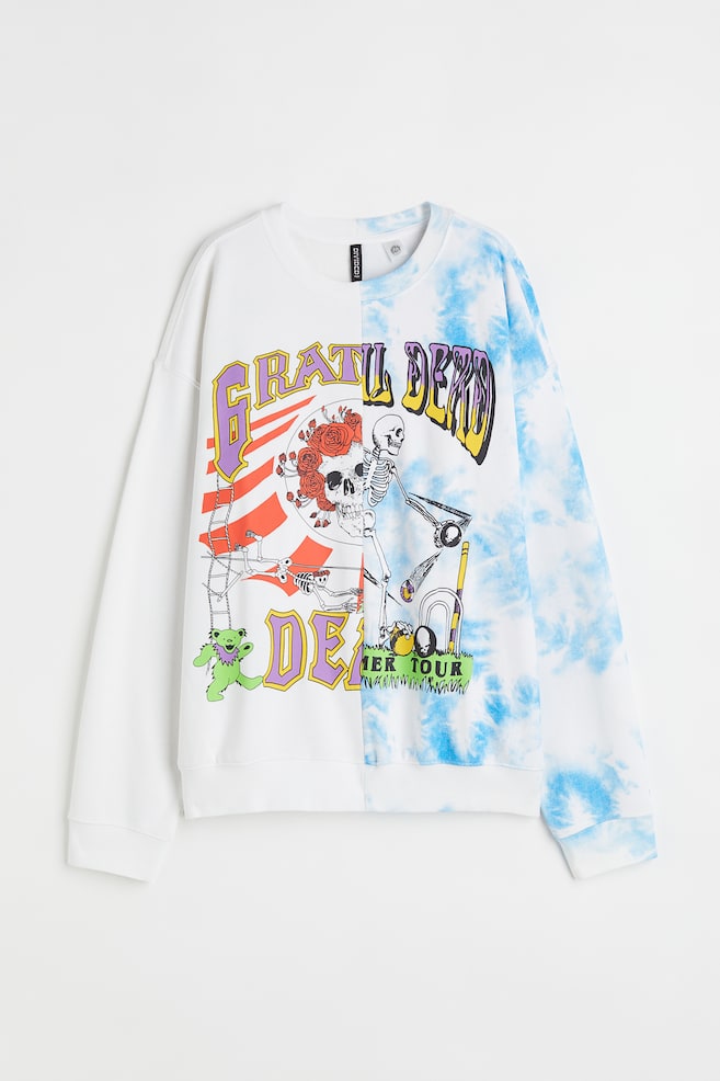 Printed sweatshirt - White/Grateful Dead - 1