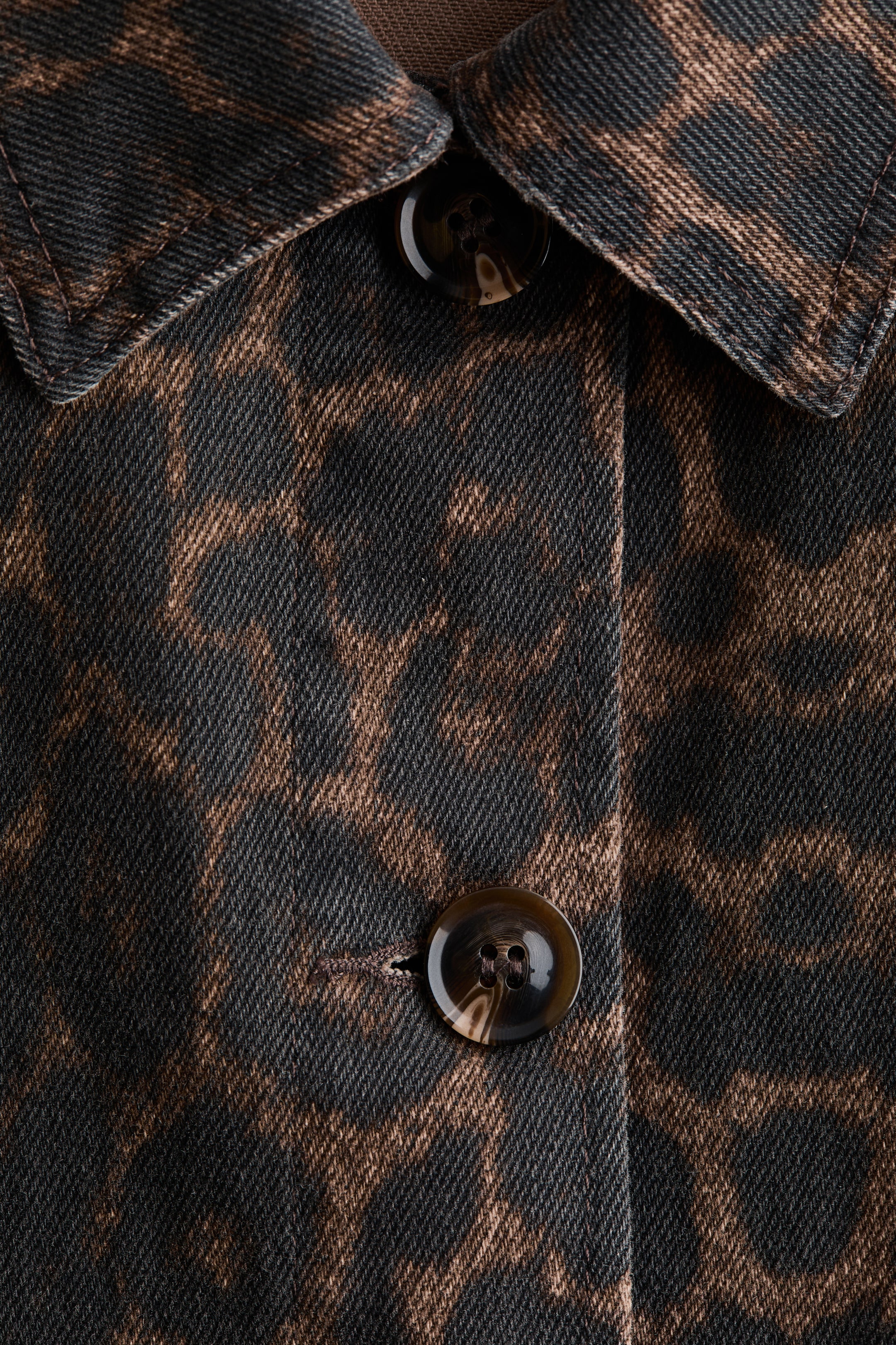 Женские куртки H&M Cotton Denim Jacket — фото 5