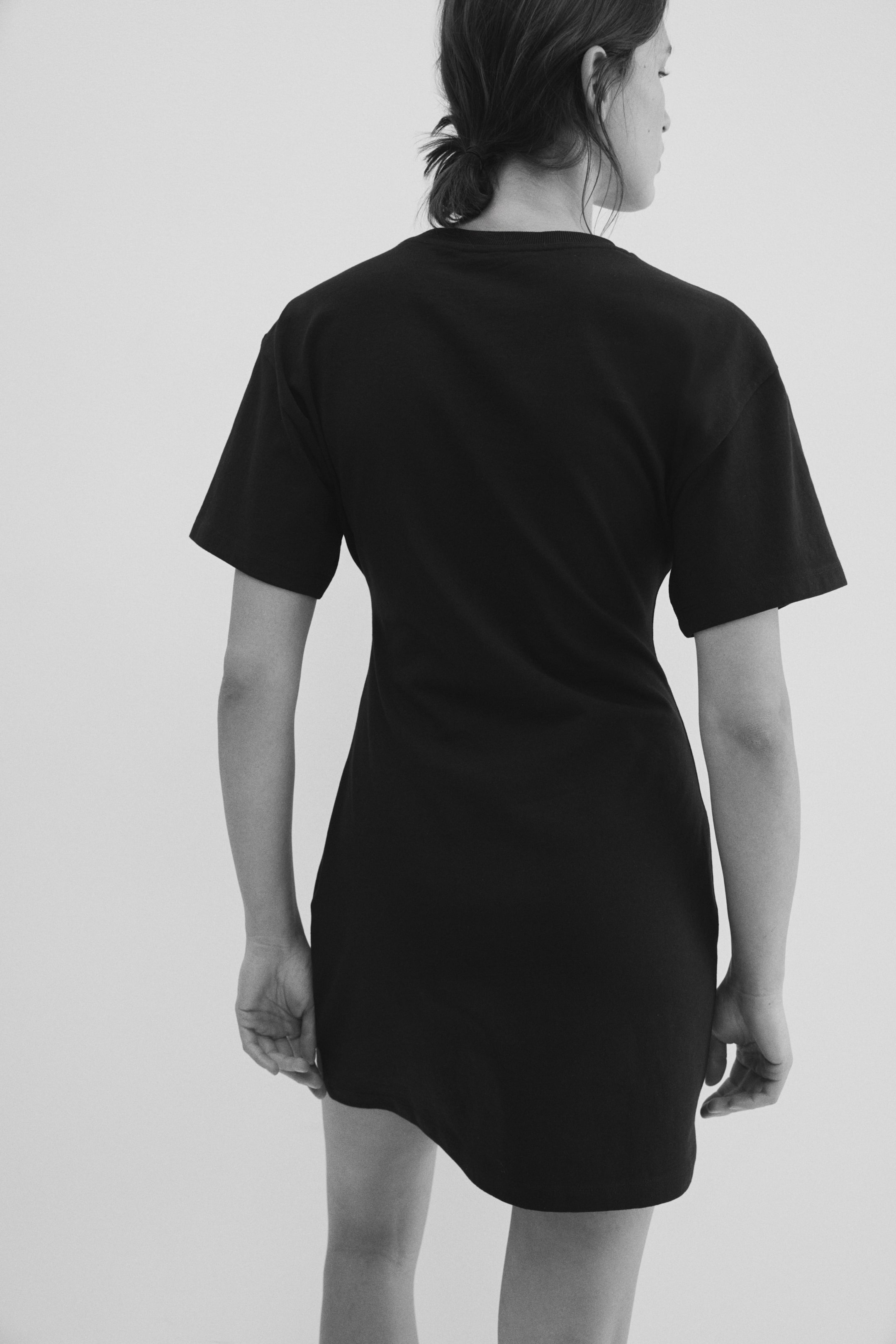 Hourglass Cotton T-Shirt Dress