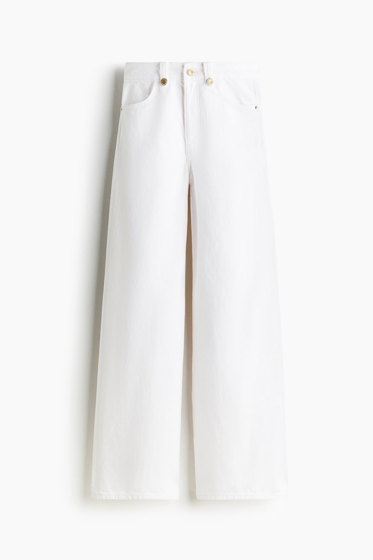 Wide High Jeans