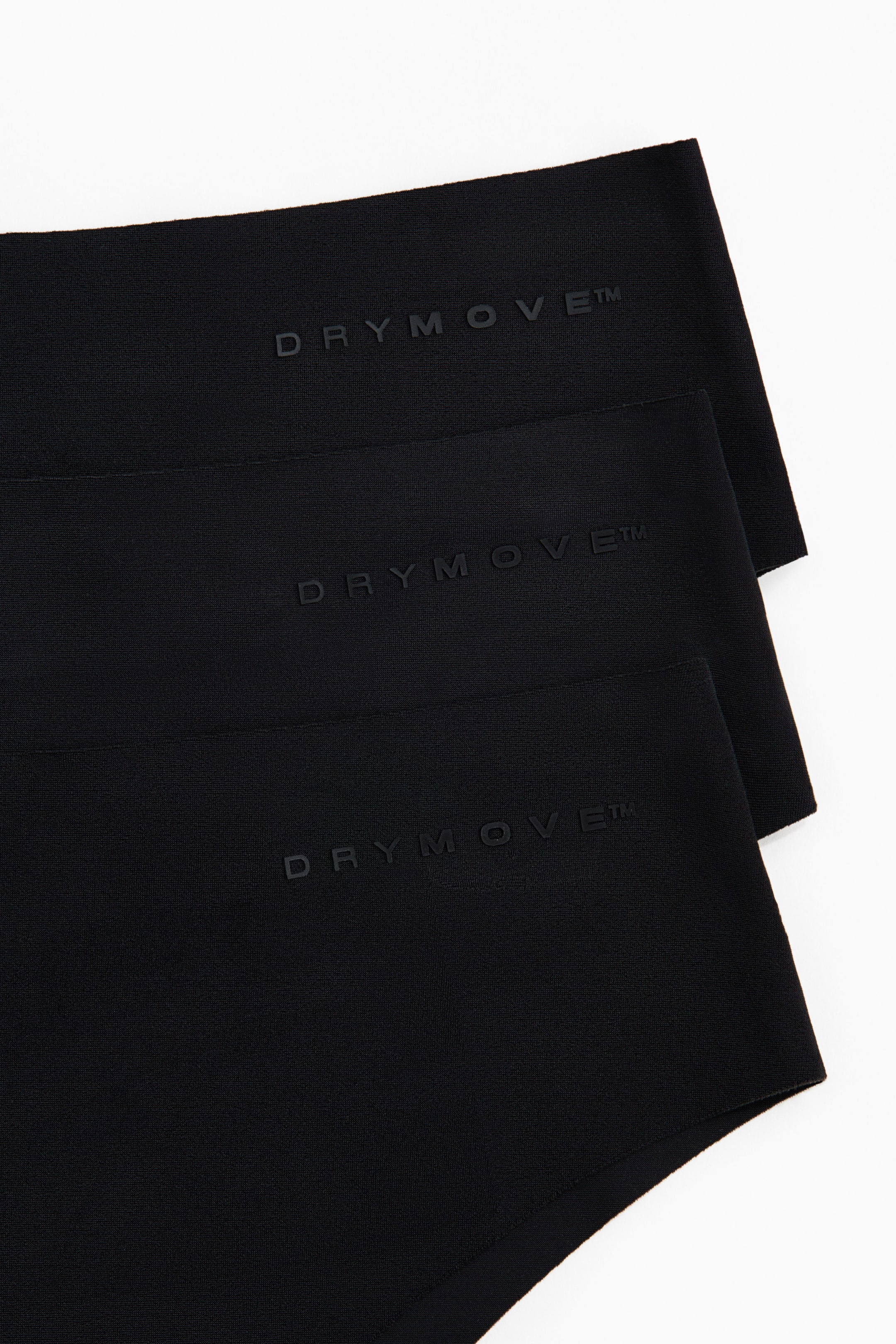 Agrandir l'image: Lot de 3 culottes de sport Brazilian DryMove™ - Noir - FEMME | H&M FR 4