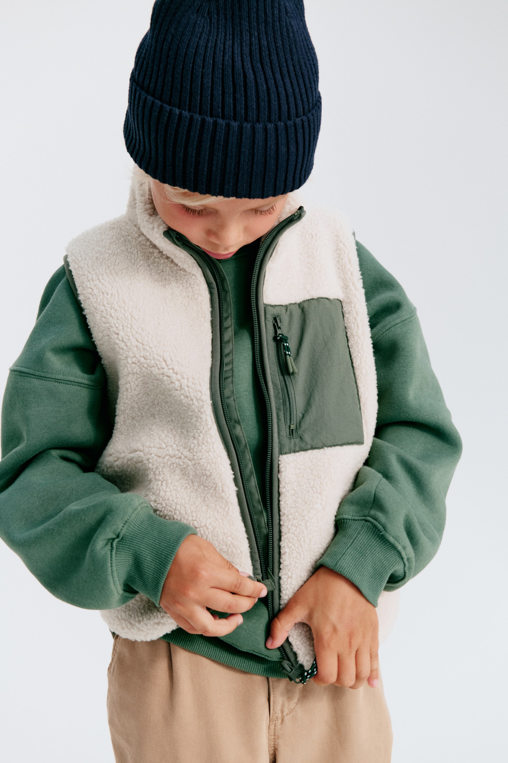 Teddy Fleece Vest