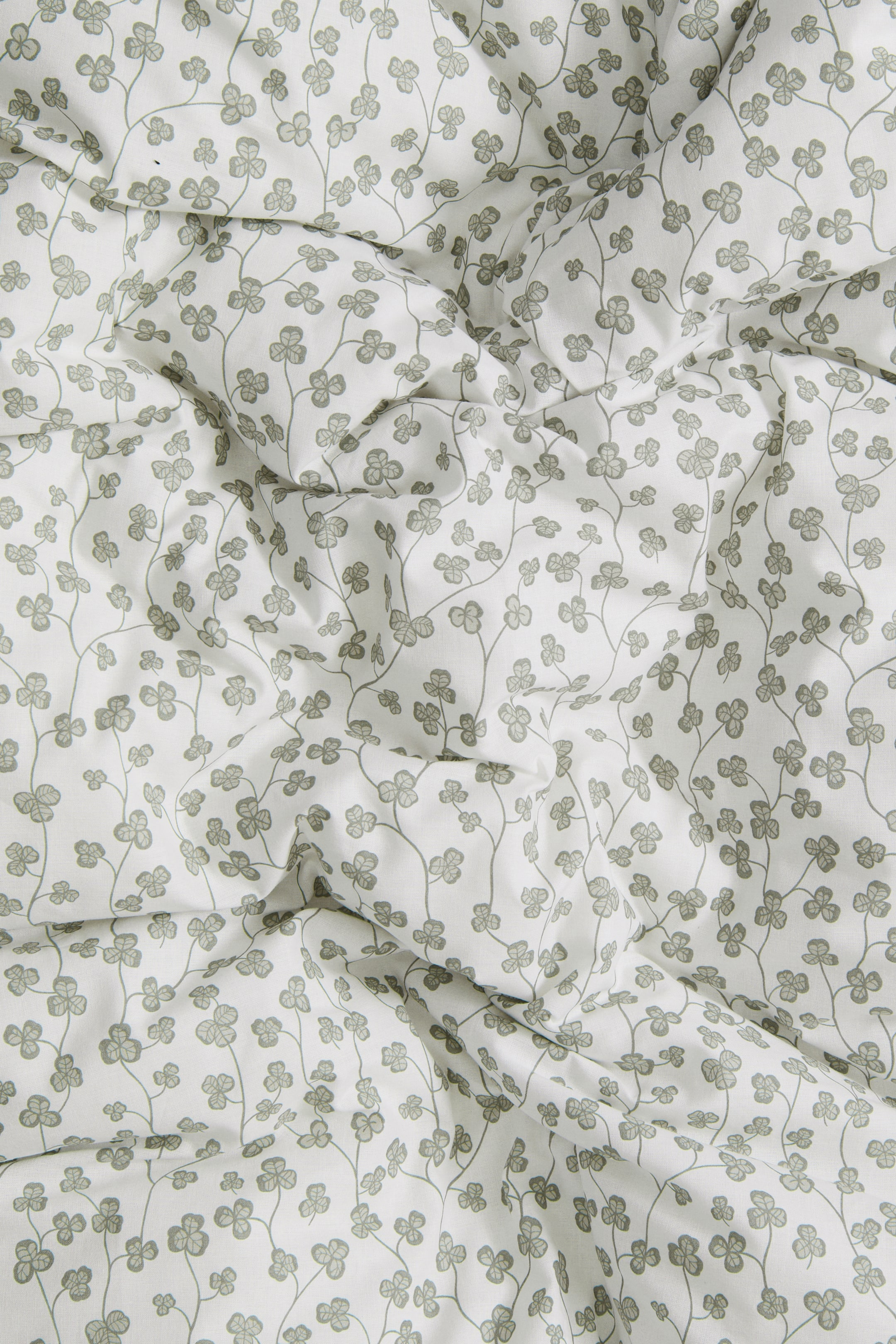 Patterned Cotton Twin Duvet Cover Set