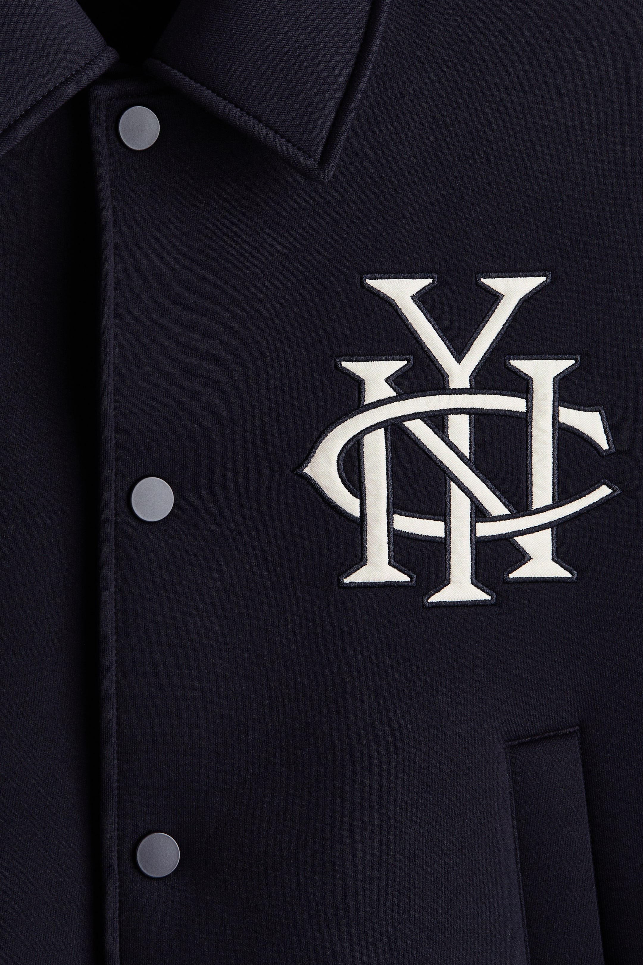 Мужские куртки H&M Scuba Baseball Jacket — фото 7