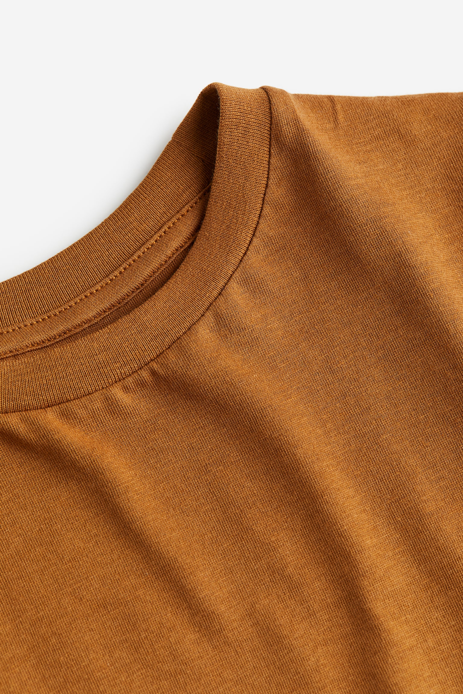 Long Sleeve Tee - Brown - 2