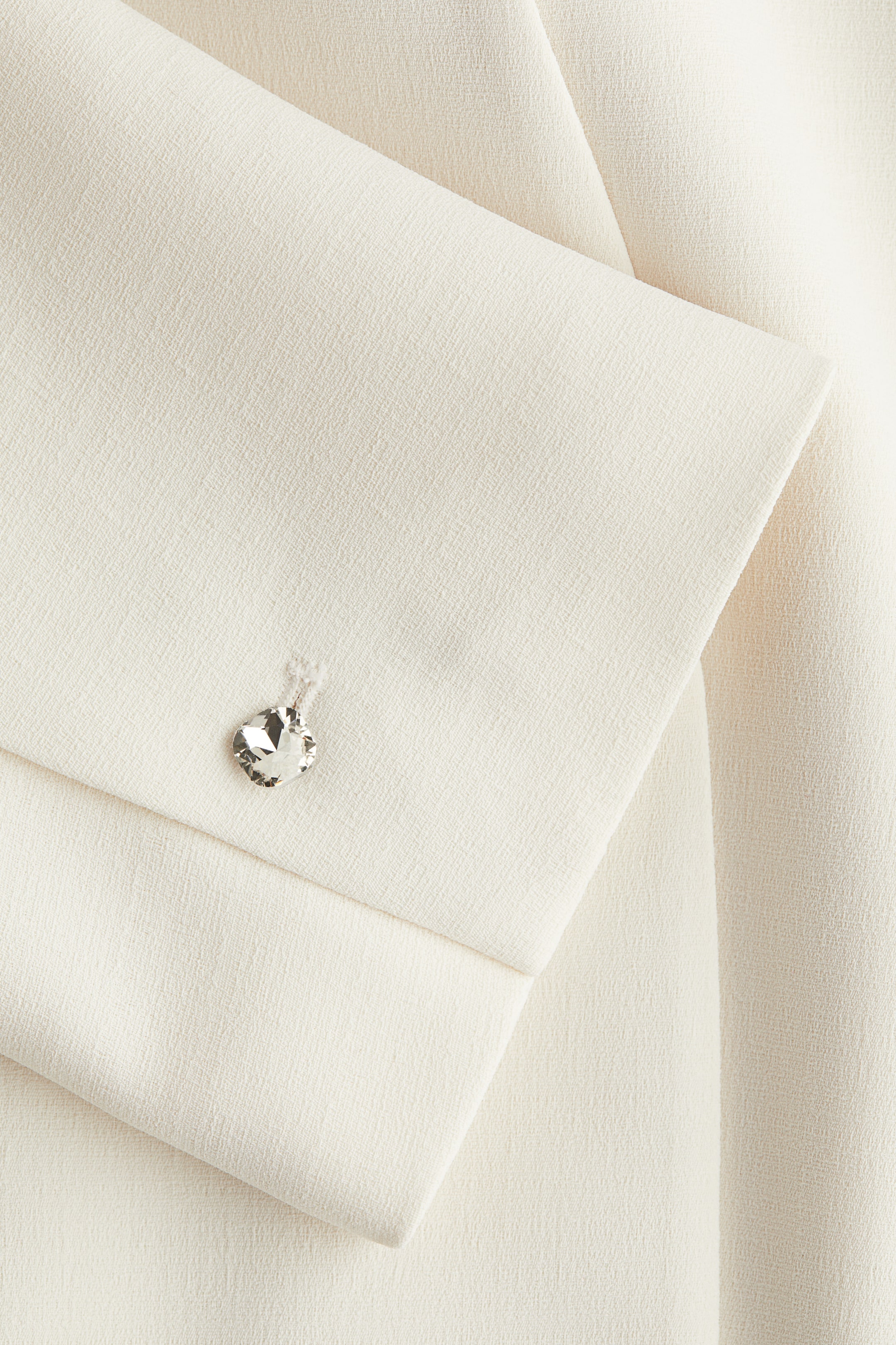 Ampliar la imagen: Blazer sin cuello - Blanco - Ladies | H&M MX 7