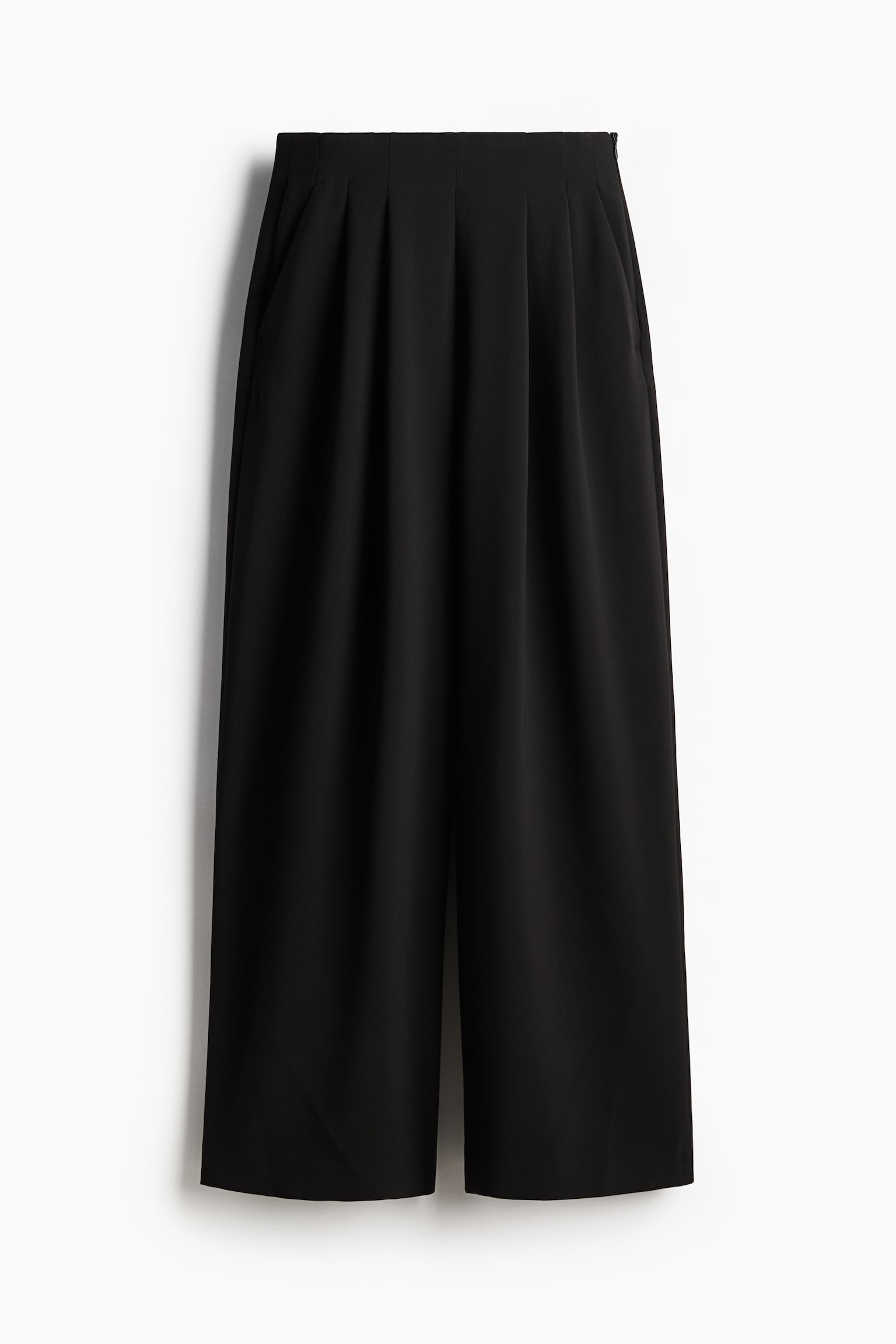 Wide trousers - Black/Red/Cream - 2