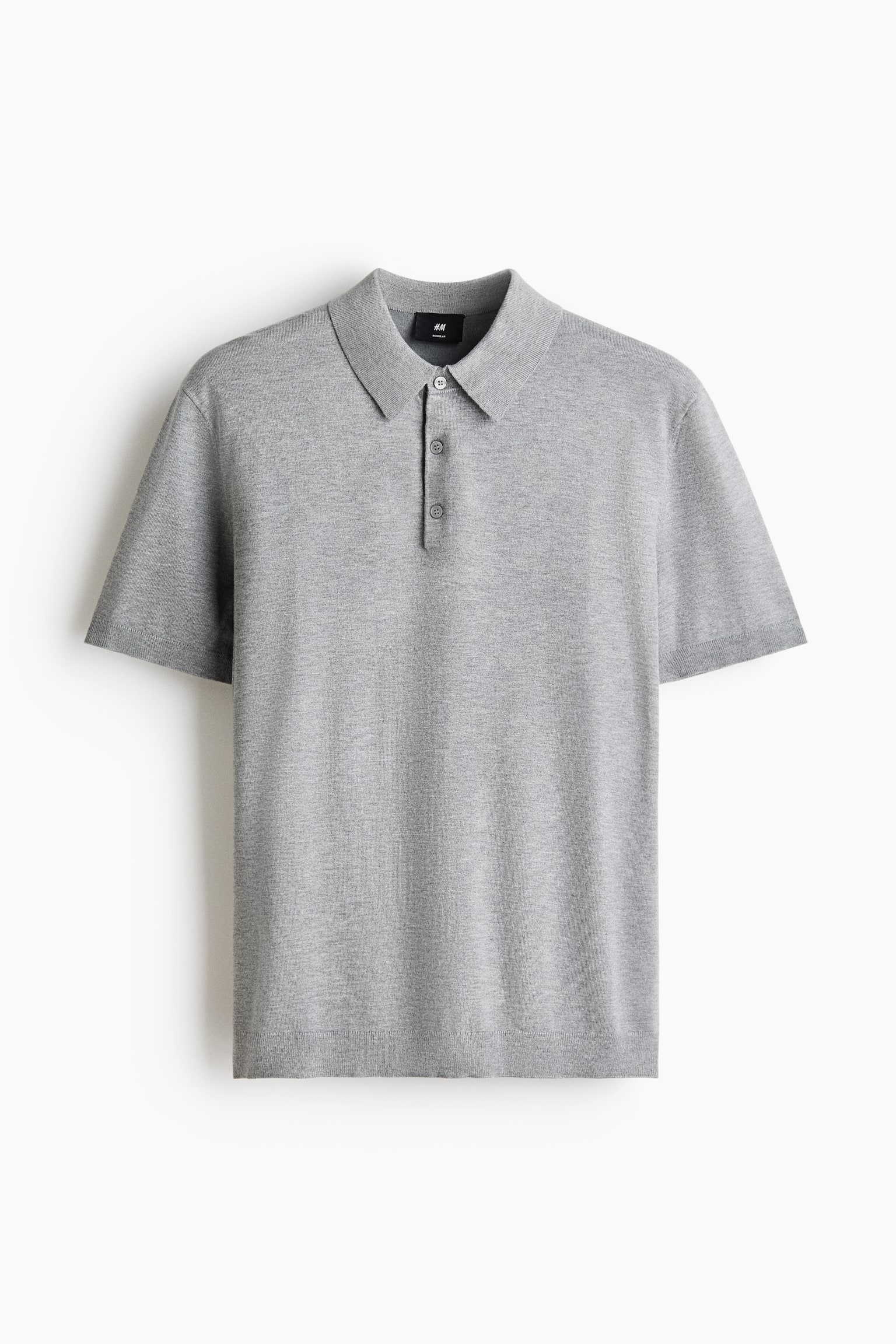 Regular Fit Polo shirt - Grey marl/Cream/Light dusty blue/Dark brown/Dark blue/Striped - 1