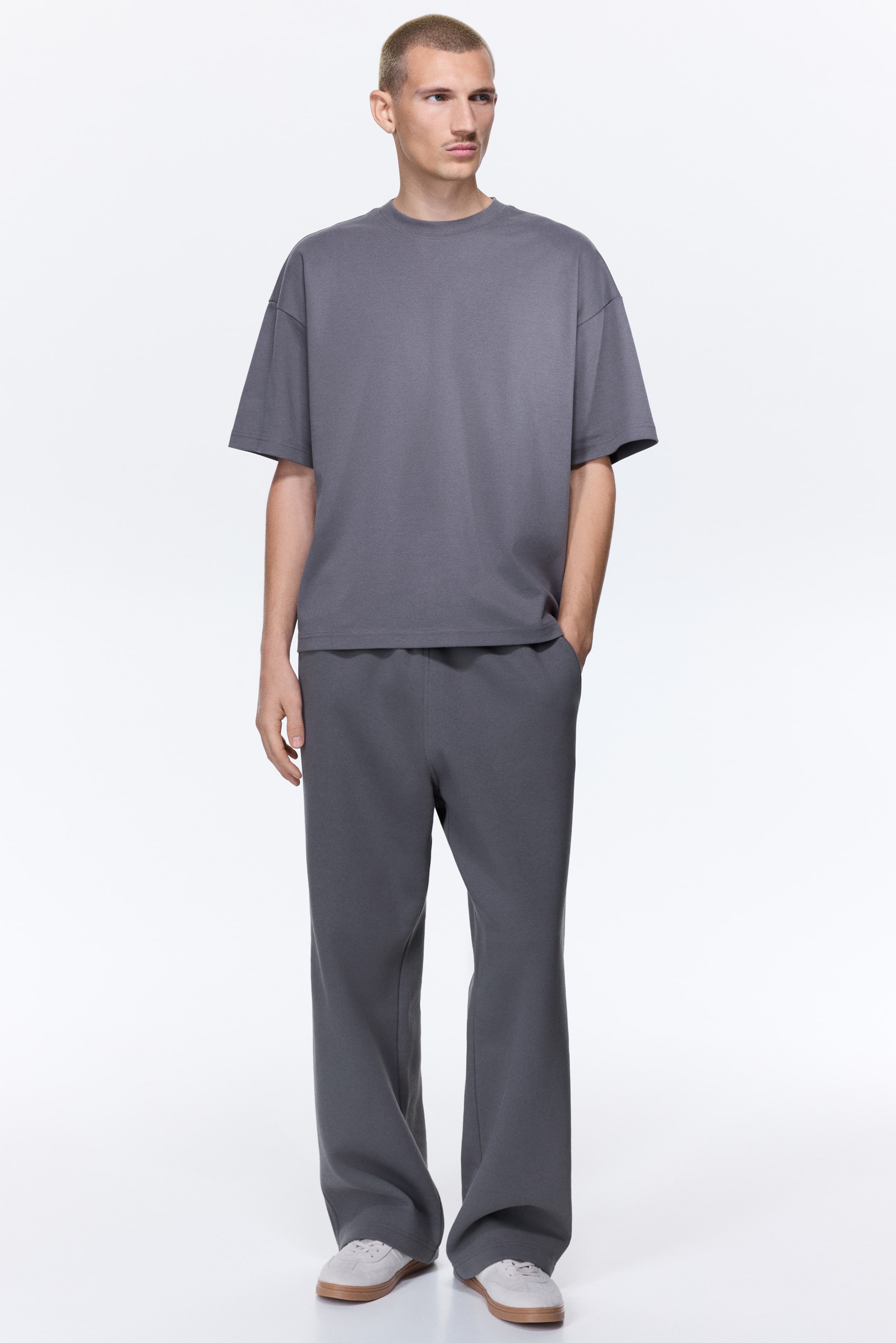 View larger image: Loose-Fit Sweatpants - Gray - Men | H&M US 1