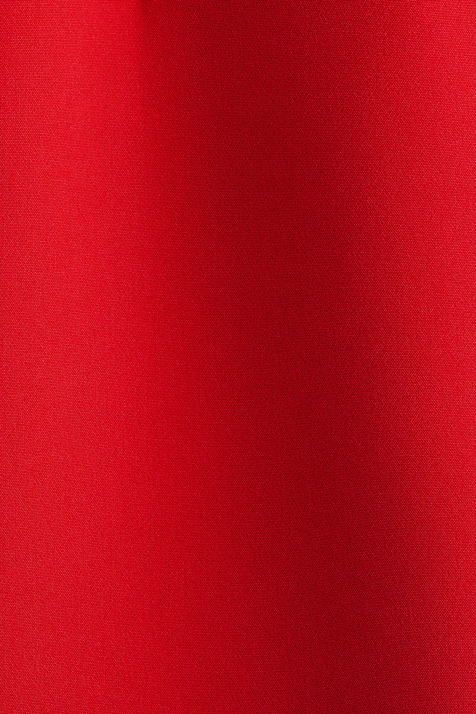 Abito a schiena scoperta - Rosso - 5