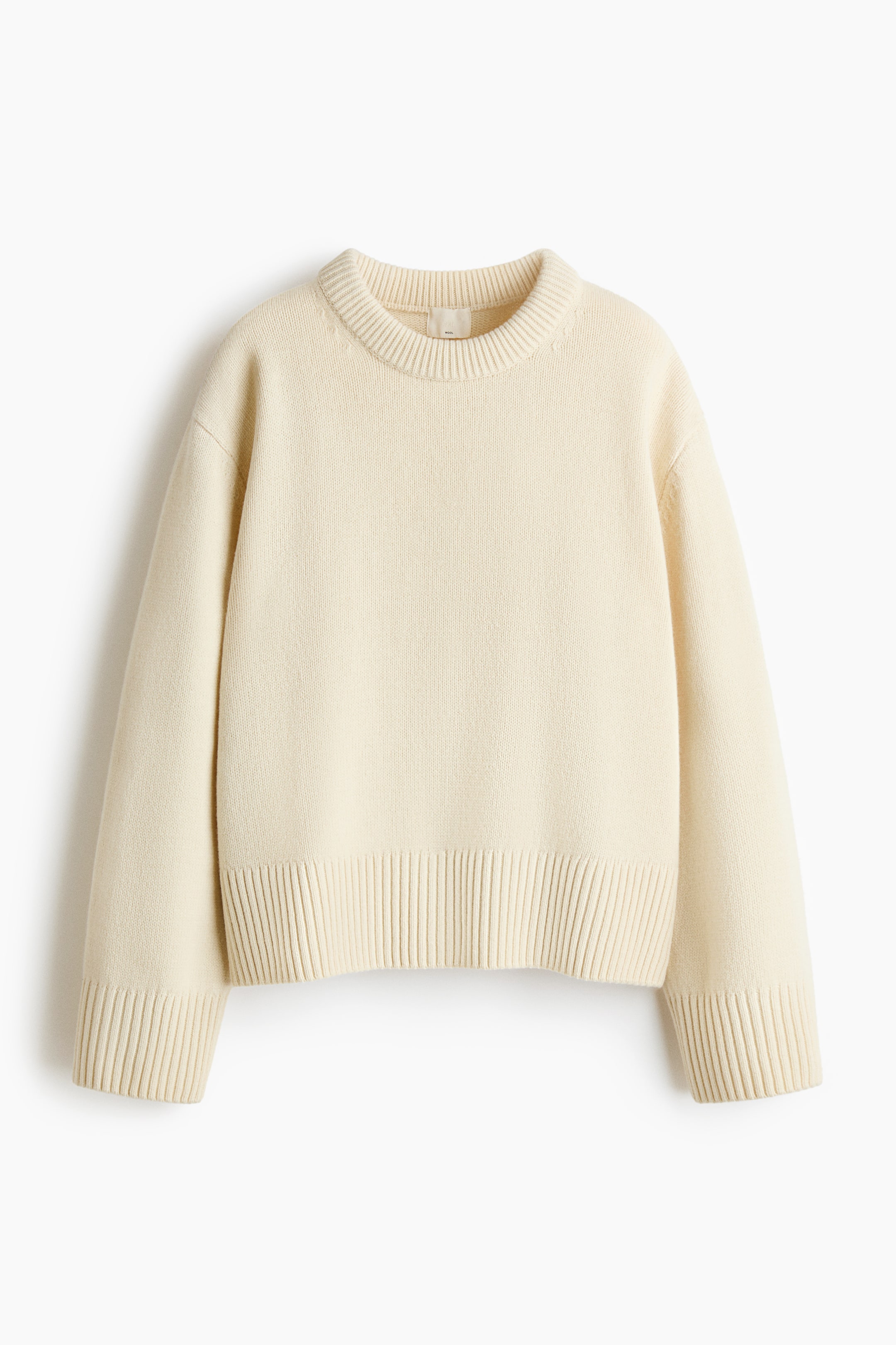 Ampliar la imagen: Wool jumper - Light beige - Ladies | H&M MX 1