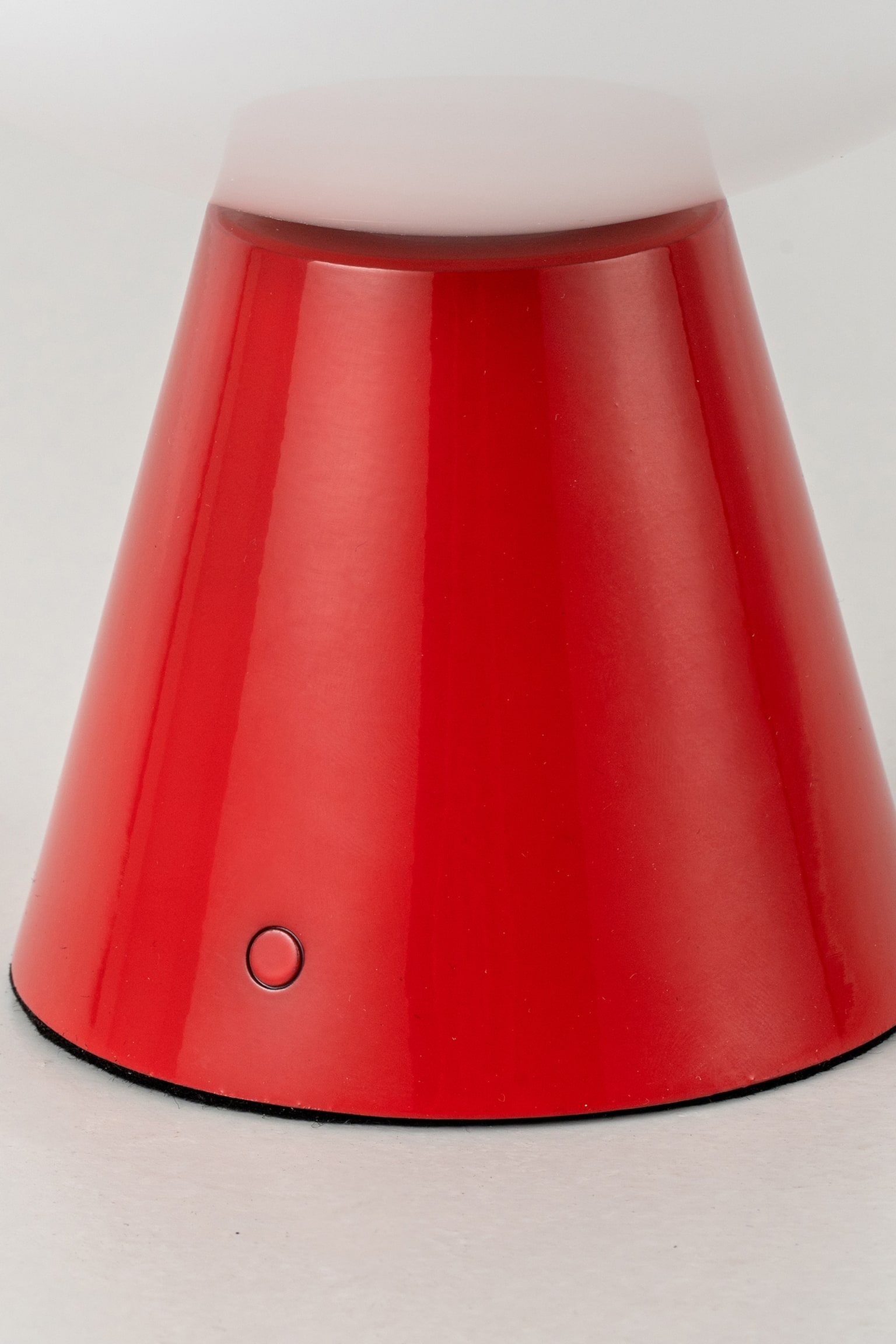 Bowl Rechargeable Table Lamp - Red/Gold/Dark Grey - 6