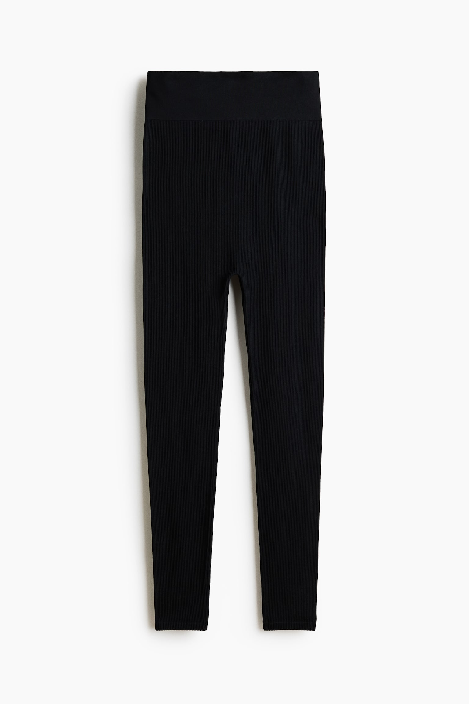 MAMA Seamless Ribbed Leggings - Black/Beige/Greige/Dark brown/Dark khaki green - 1
