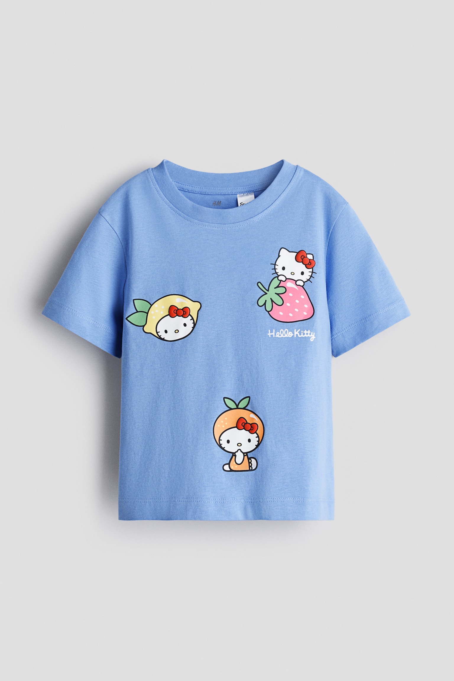 Camiseta estampada - Azul/Hello Kitty/Blanco/Hello Kitty/Violeta claro/Hello Kitty/Rosa claro/Sanrio/Rojo/My Melody/Blanco/Squishmallows - 1