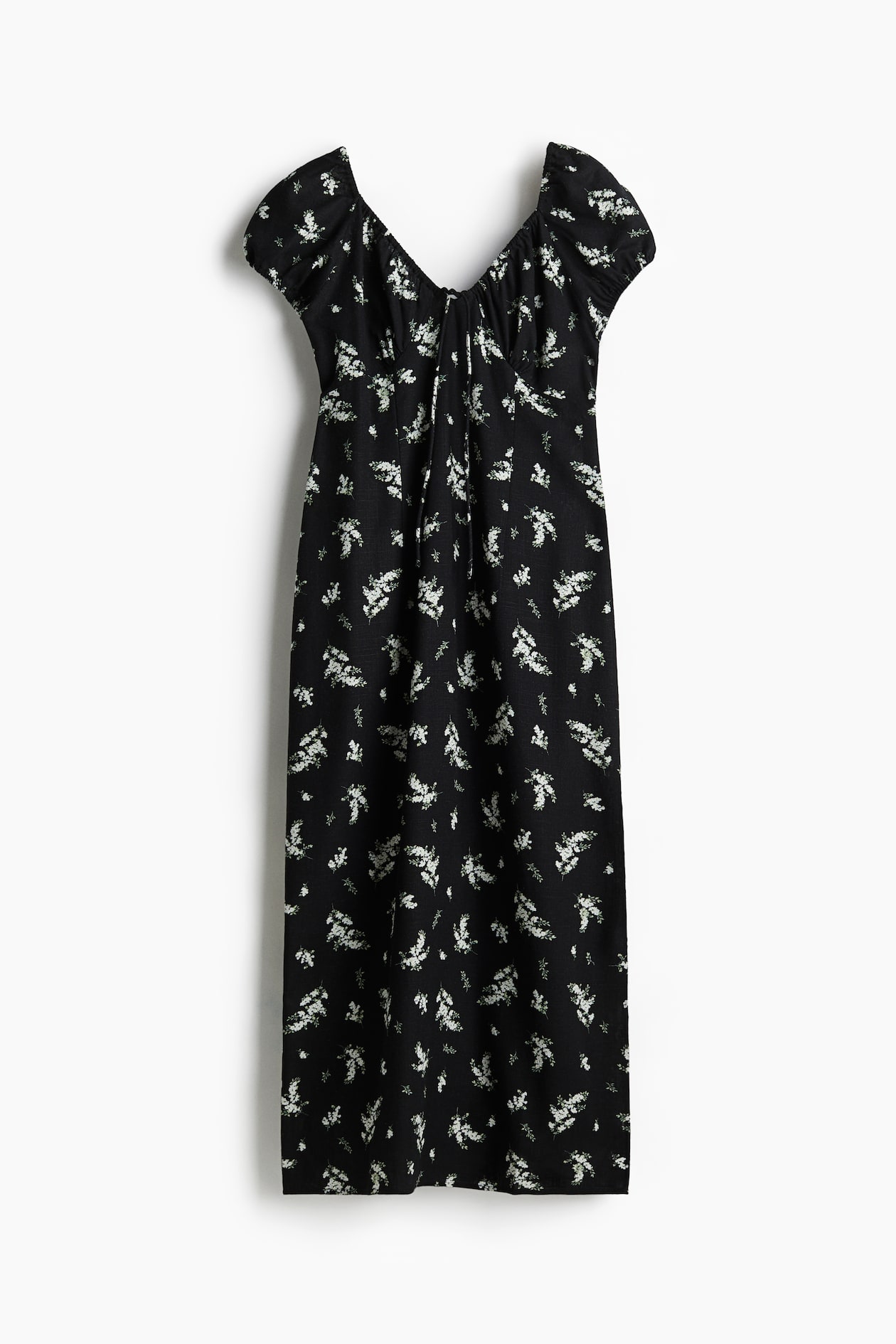 chinese dress ladies Teela Black Embroidered Dress 9 / Black main image 0