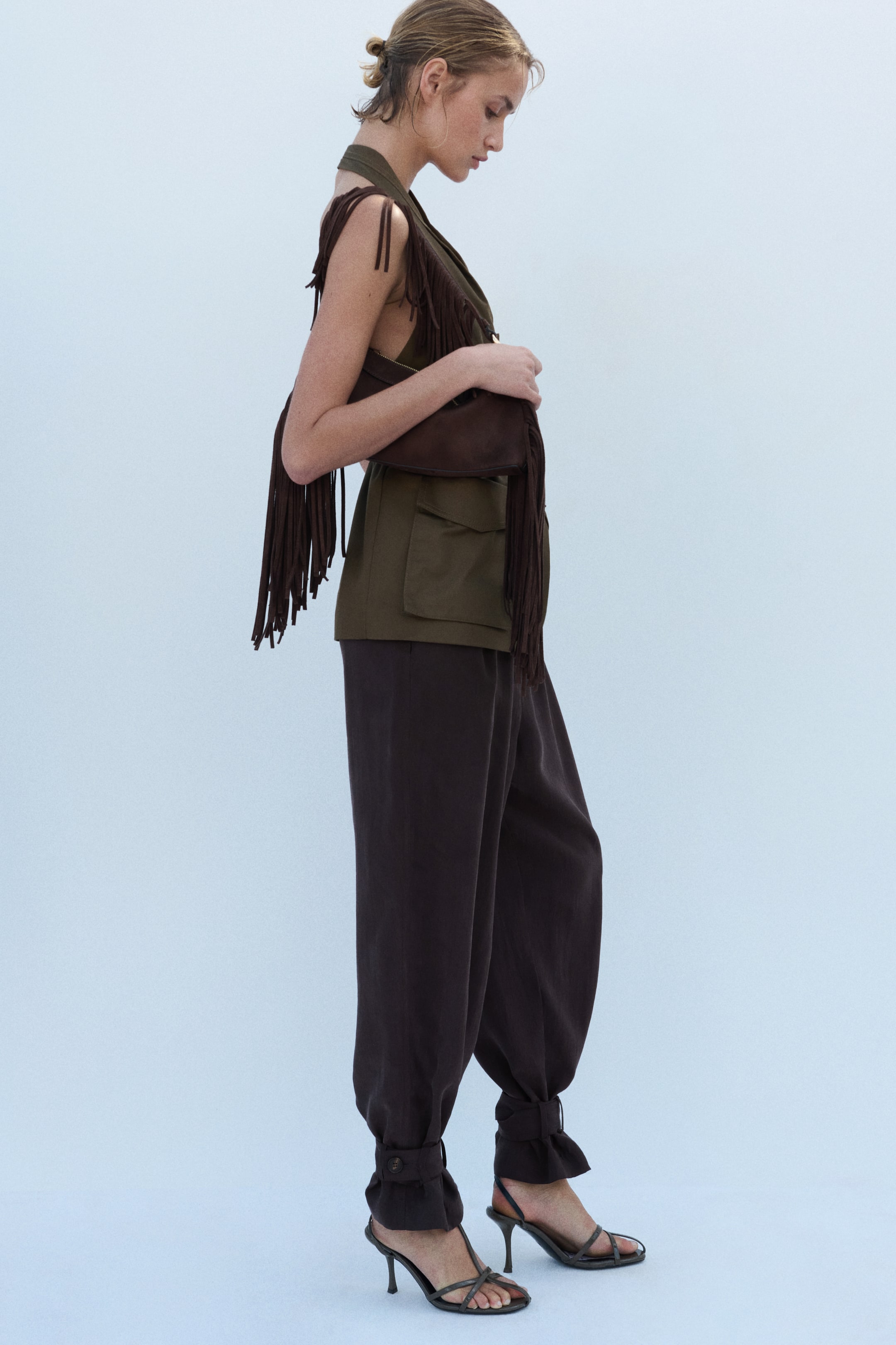 Balloon-Leg Pants