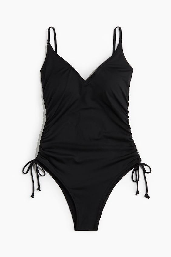 Женские купальники H&M Padded-Cup Drawstring-Detail Swimsuit