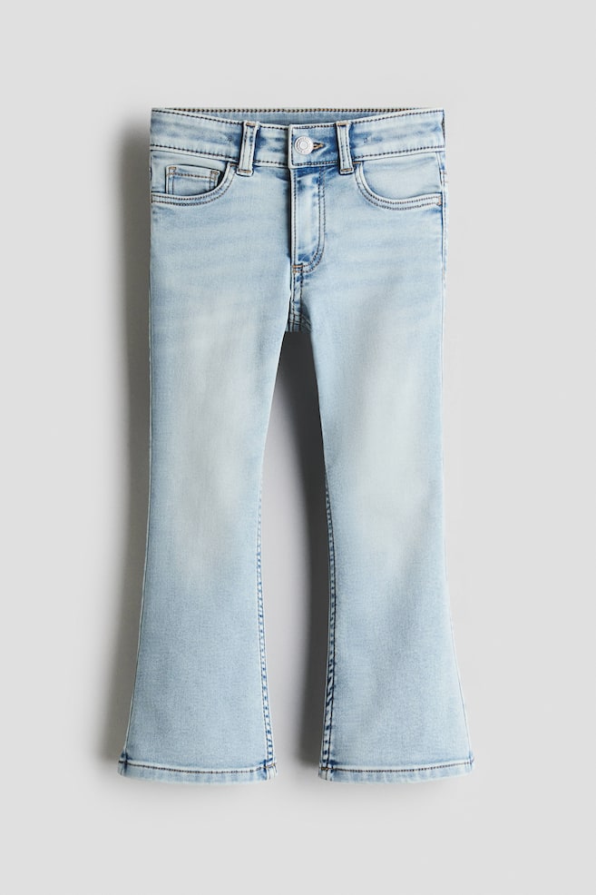 Super Soft Flared Leg Jeans - Azul denim claro/Azul denim - 1