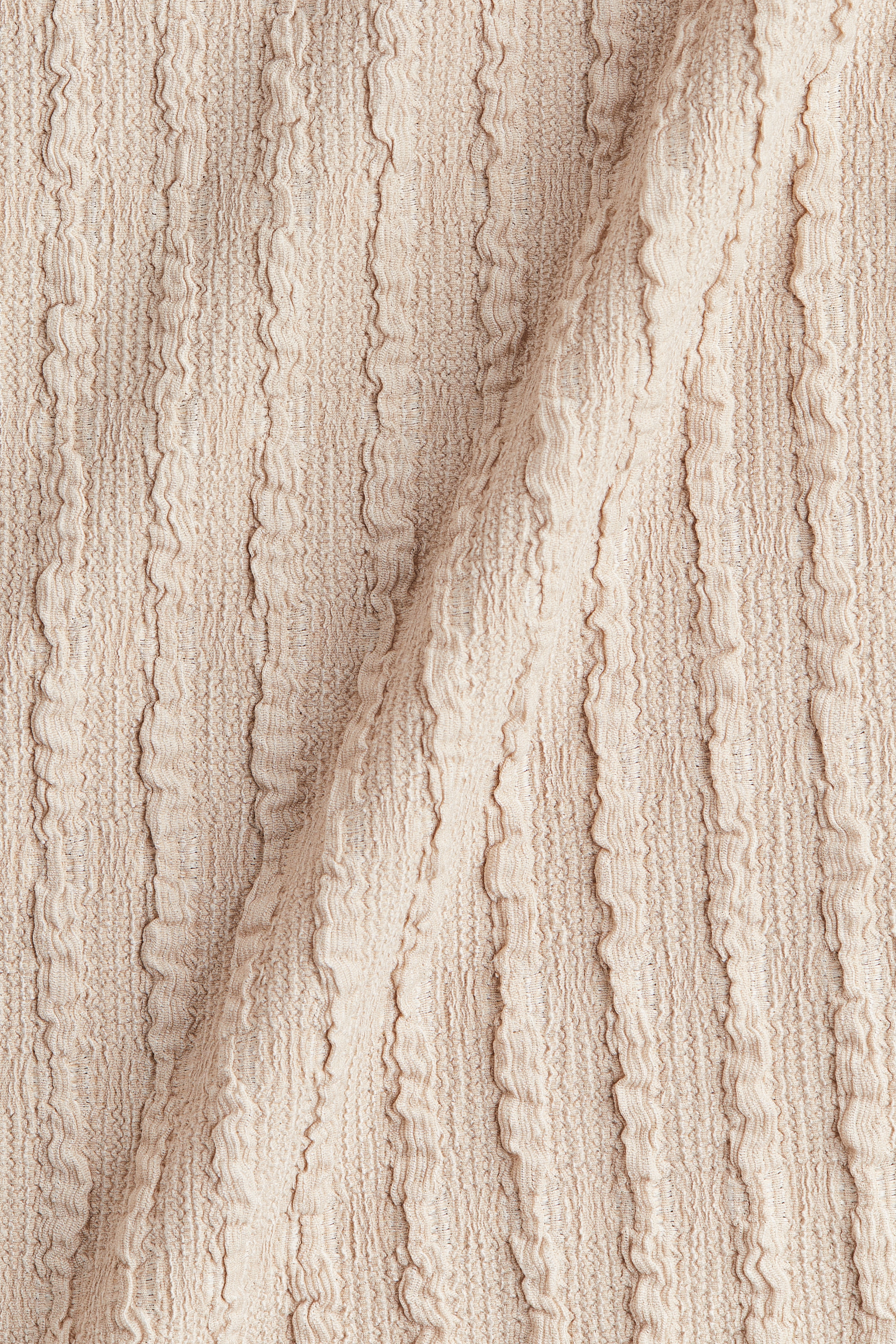 Textured jersey bandeau dress