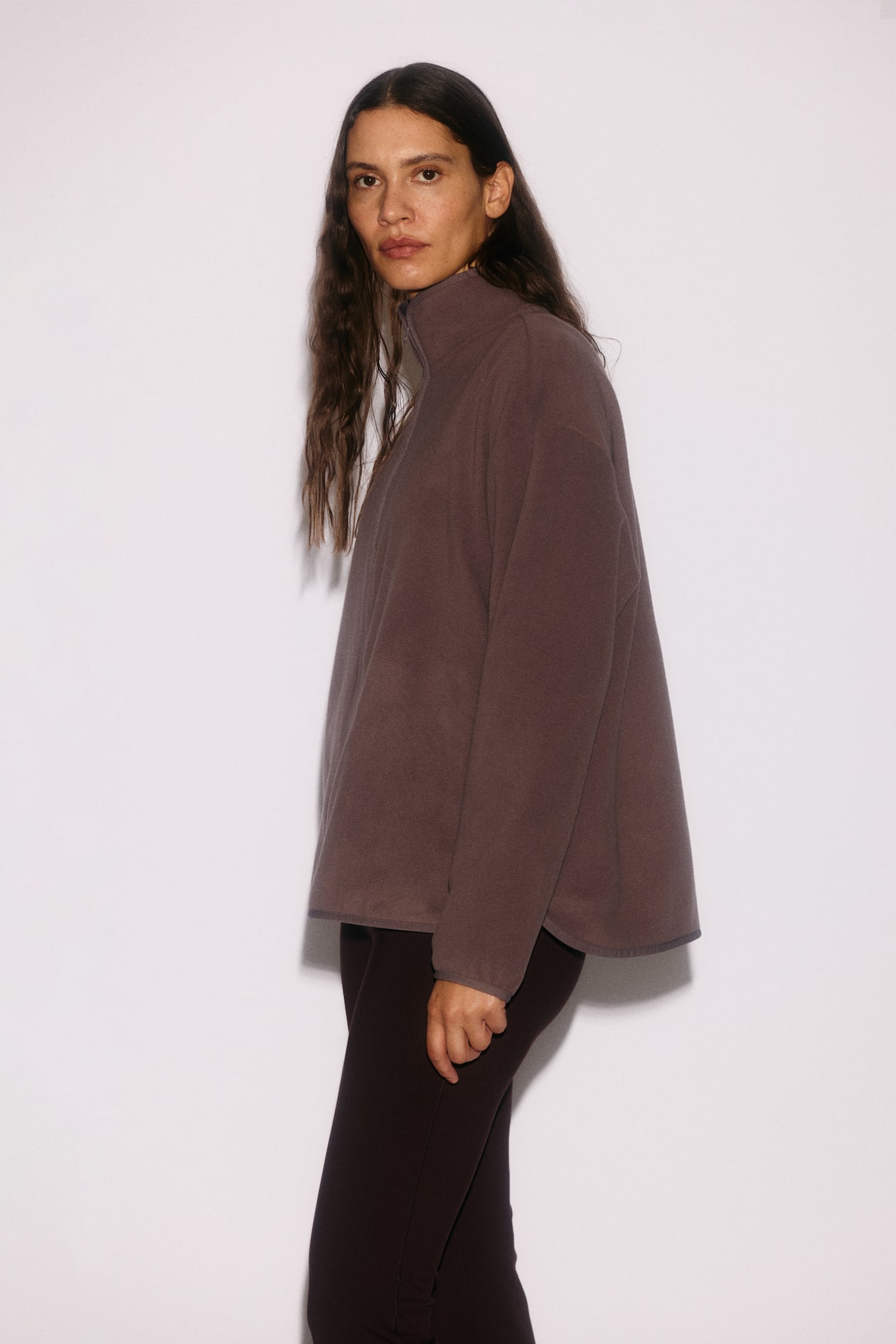Regular-Fit Fleece Activewear Jacket - image 5