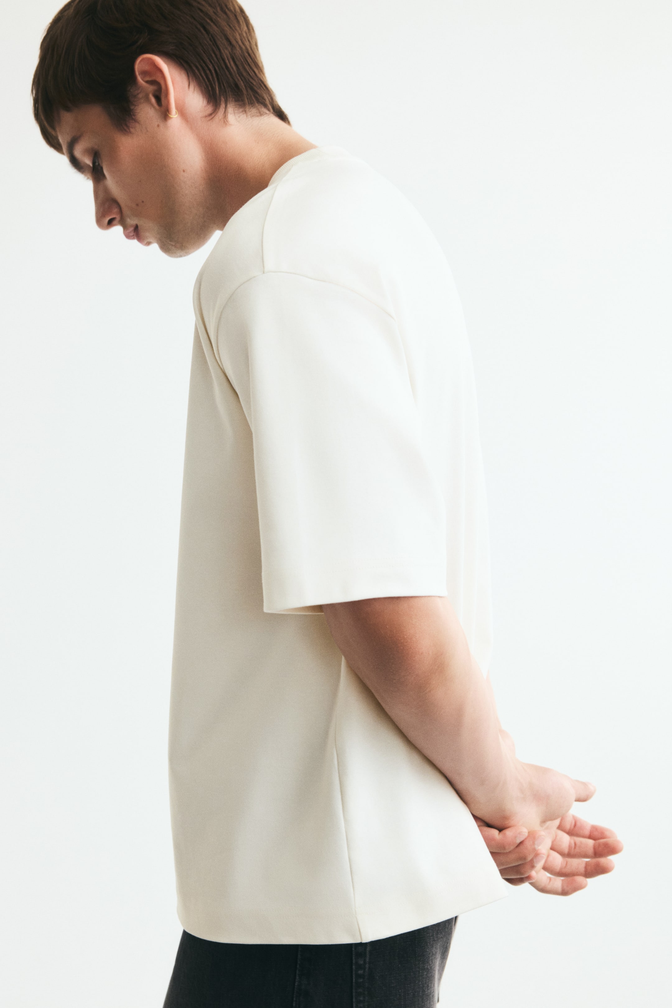 Relaxed-Fit Interlock T-Shirt