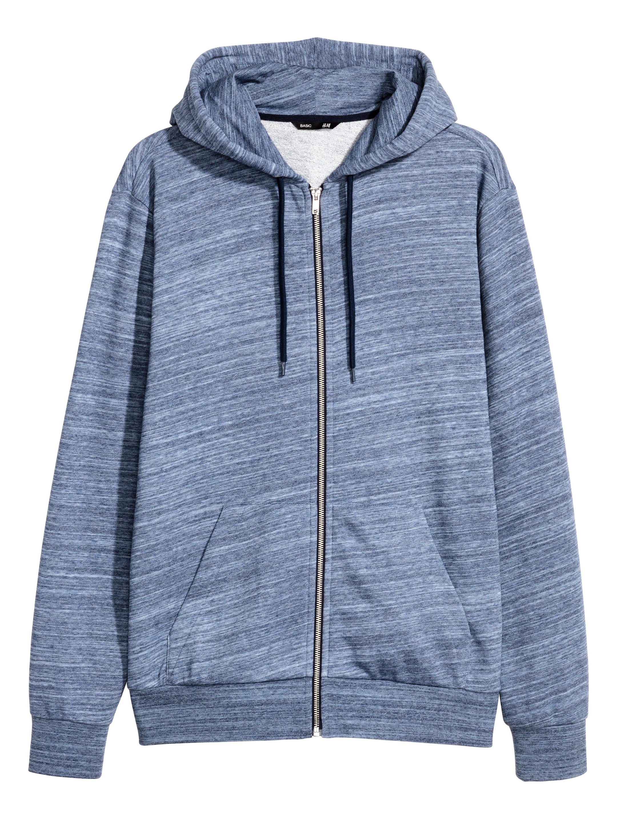 View larger image: Hooded jacket Regular fit - Blue marl - Men | H&M GB 1