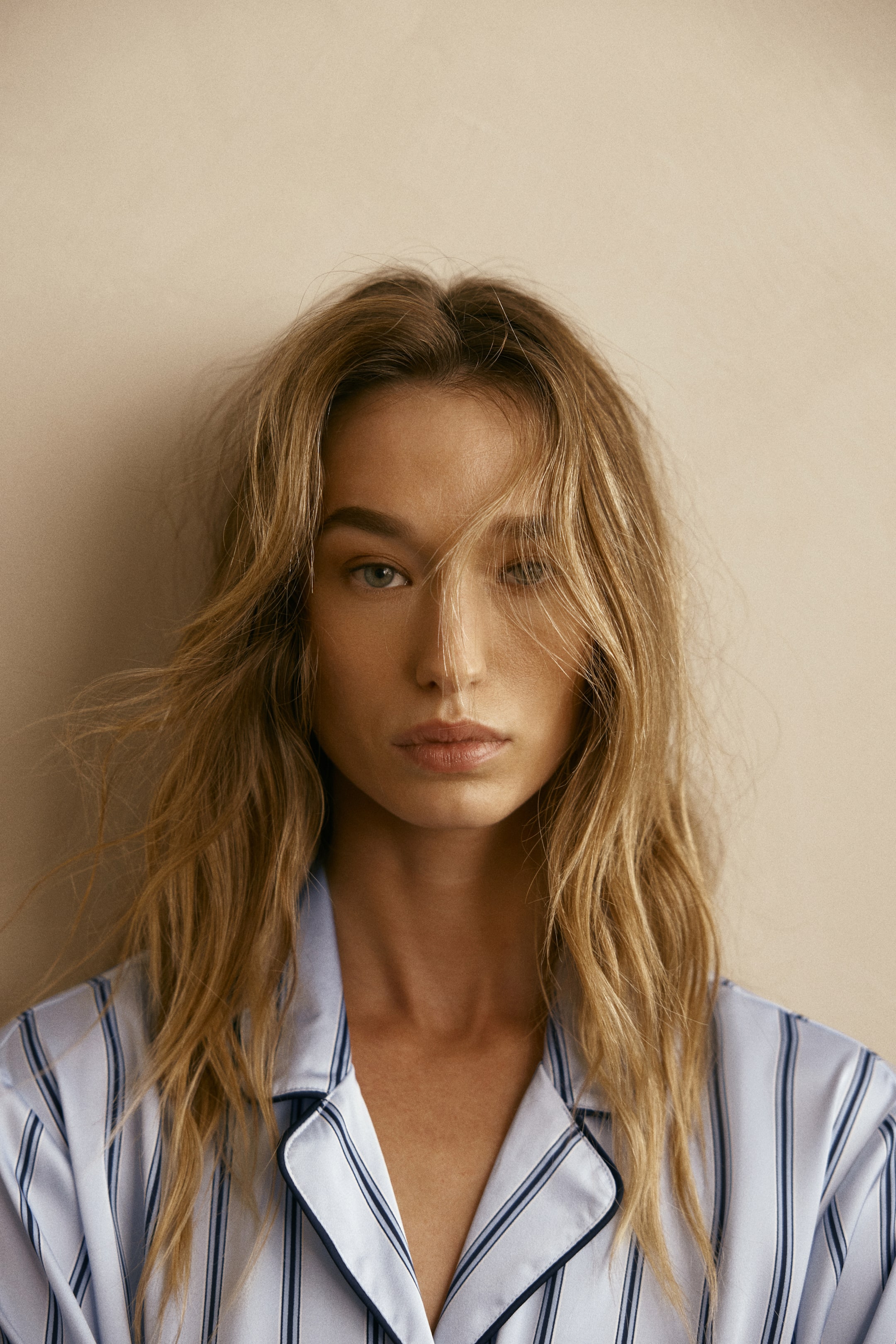 View larger image: Satin pyjamas - Light blue/Striped - Ladies | H&M IN 2