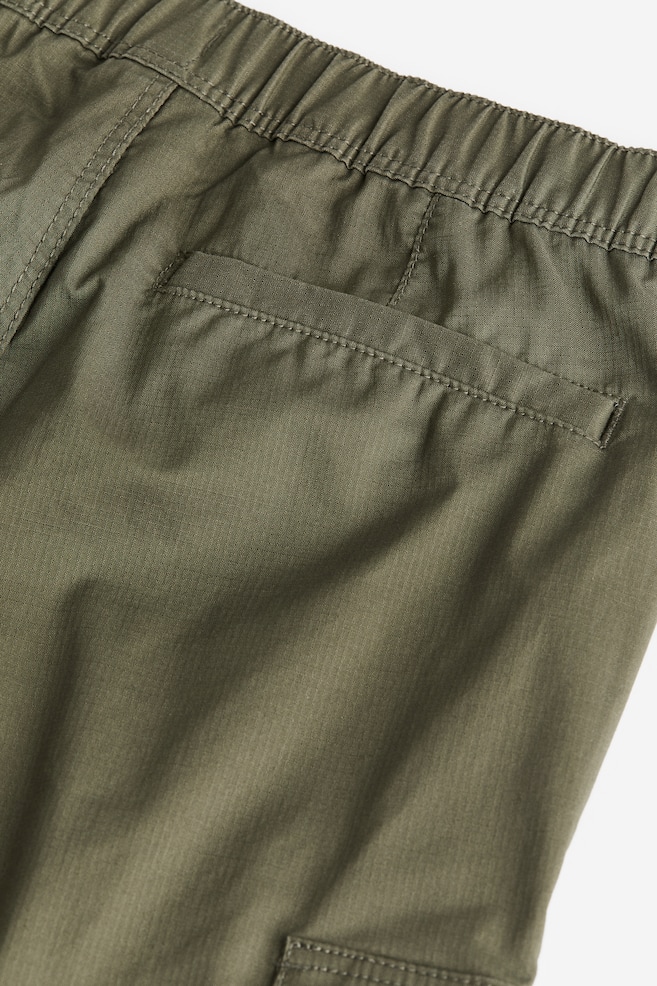 Regular Fit Ripstop cargo trousers - Dark khaki green/Black/Grey/Beige - 8
