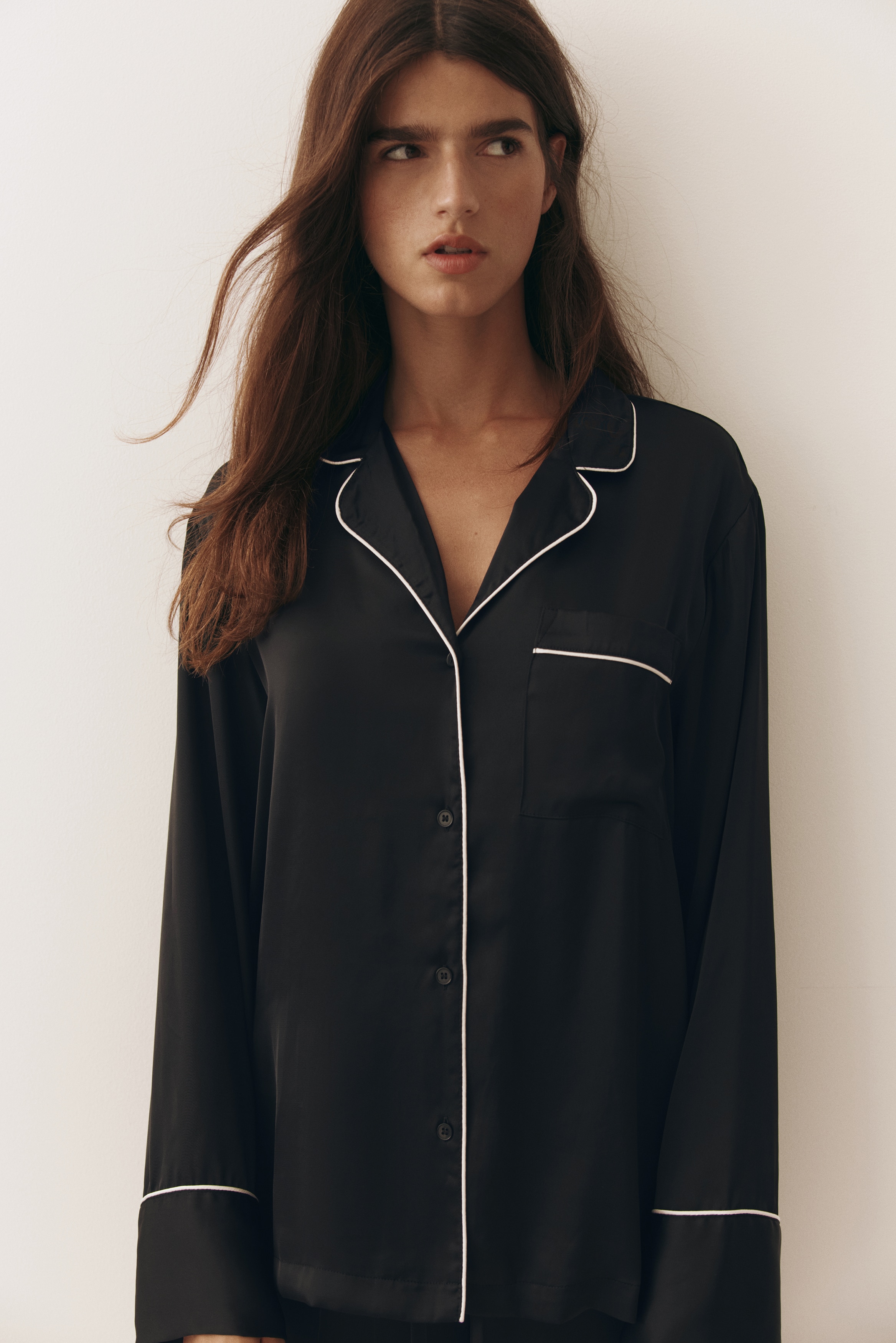 Satin pyjamas