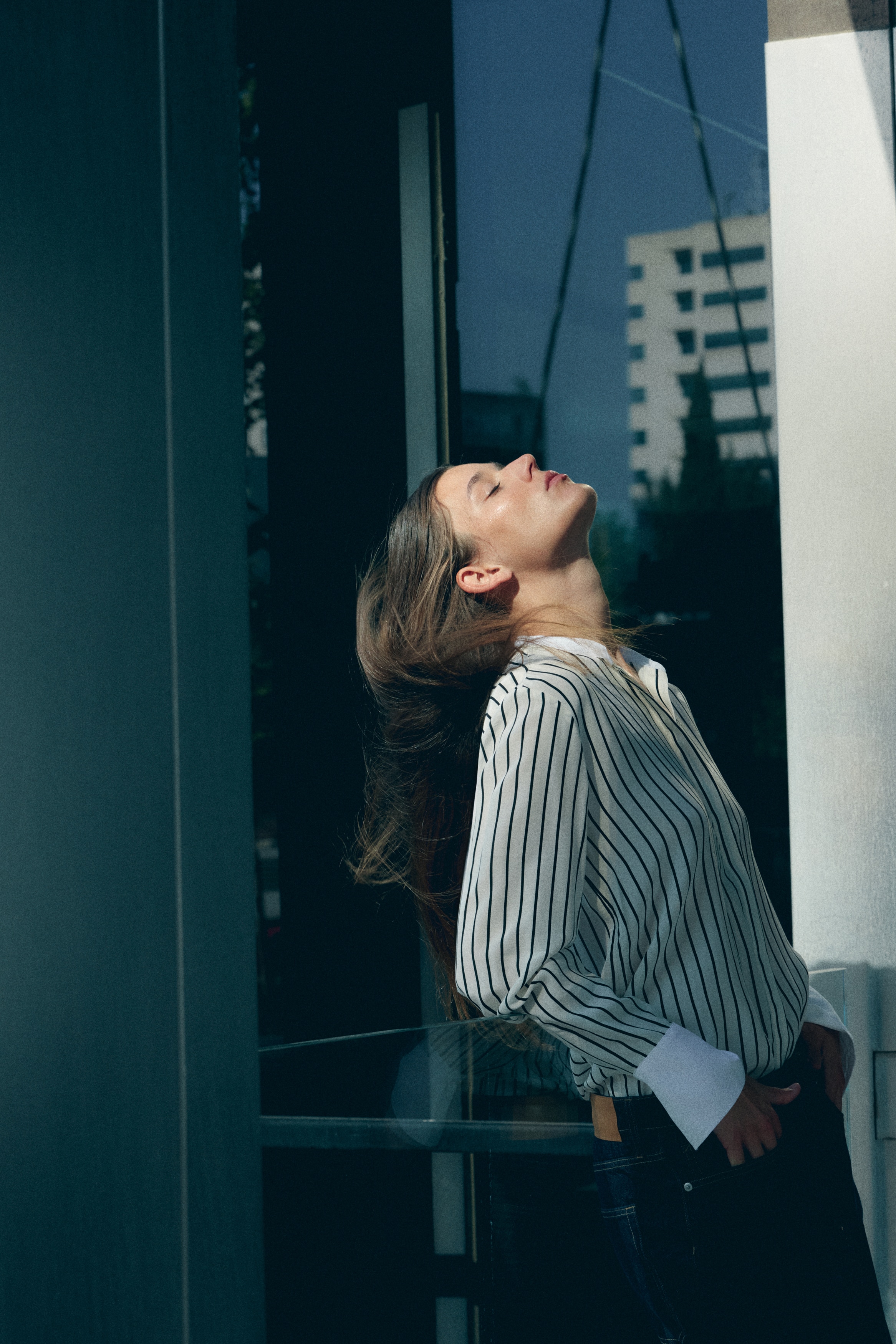 Crêpe blouse