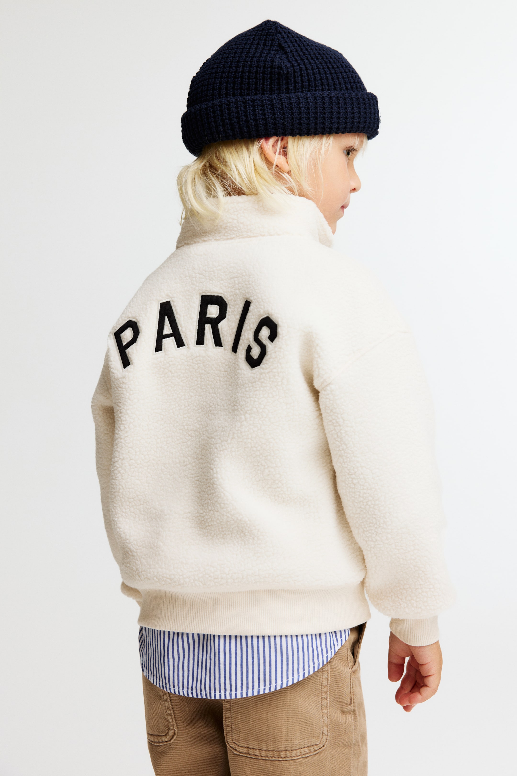 拡大画像を表示: テディトップス - クリーム／パリ - Kids | H&M JP 4