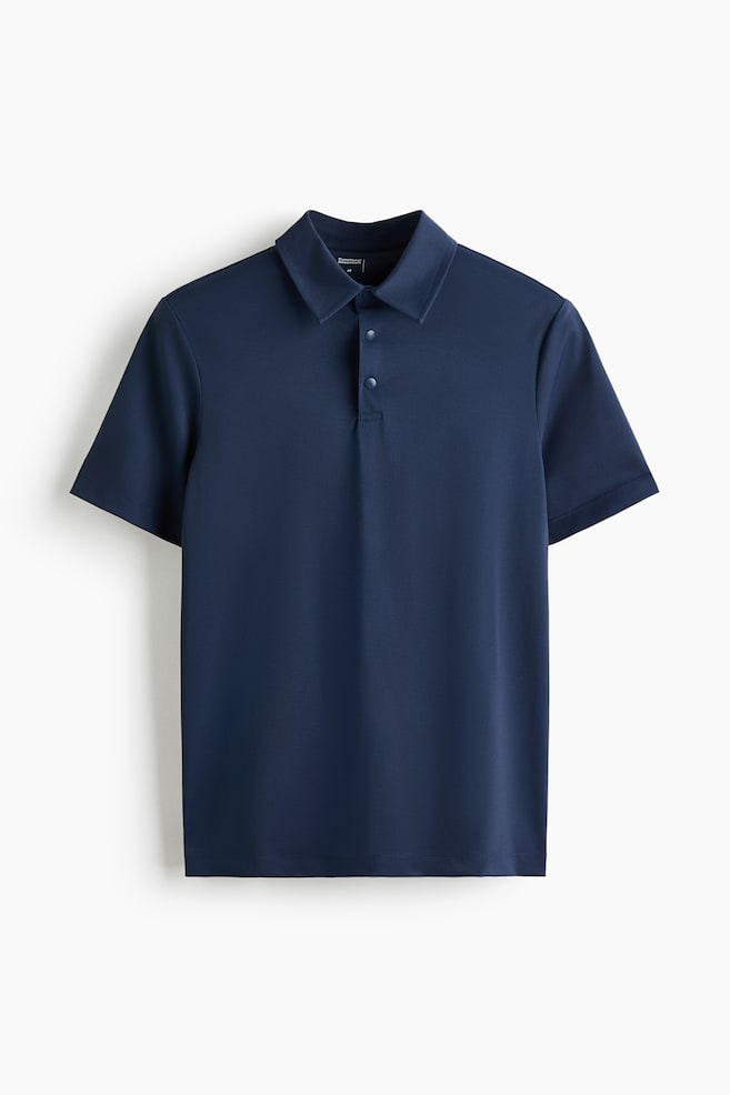 Cooling Regular Fit Polo shirt - Dark blue/Black - 1