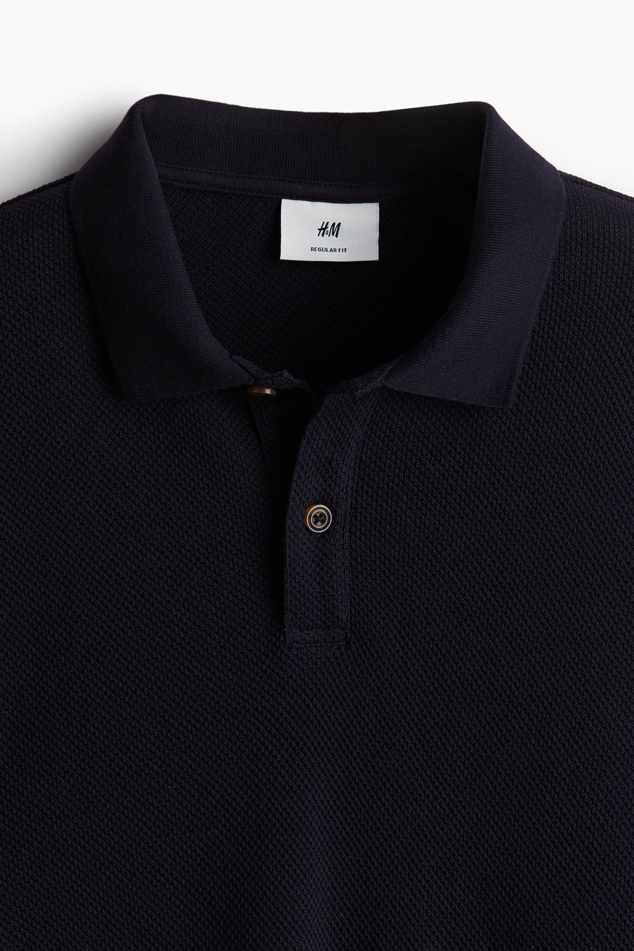 Regular Fit Piqué Polo Shirt