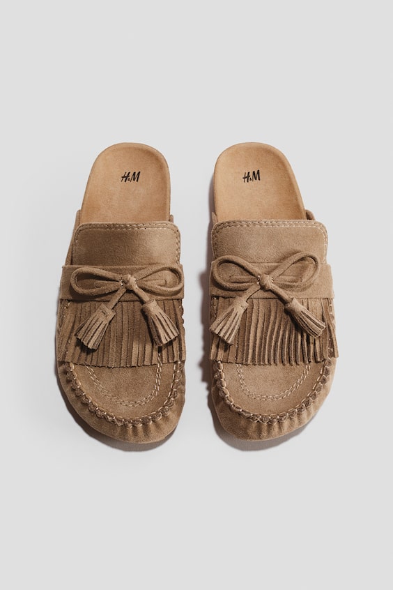 Детские сабо H&M Tassel-Detail Mules