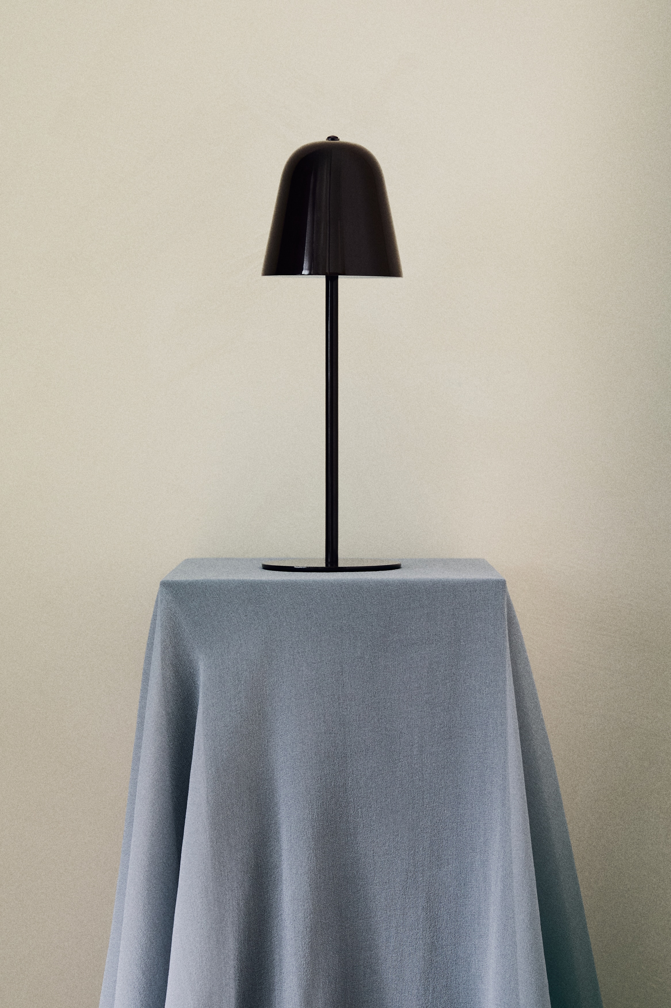 Lampe de table rechargeable - Marron foncé/Doré/Rose poudré clair/Argenté/Beige