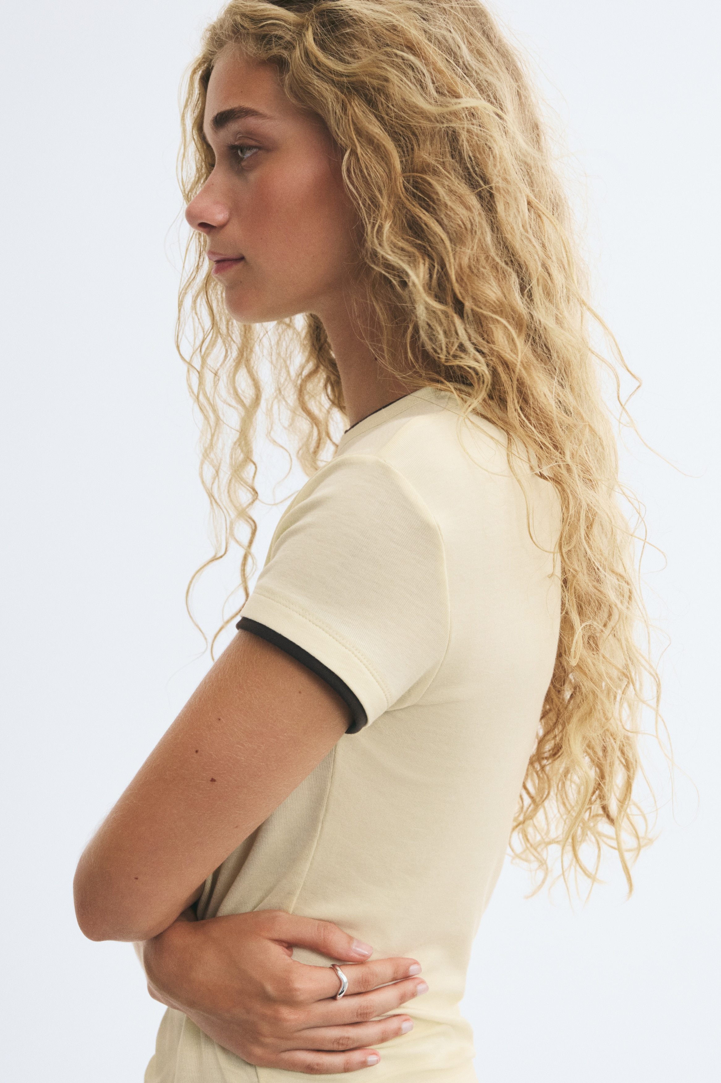 Layered-look T-shirtModel