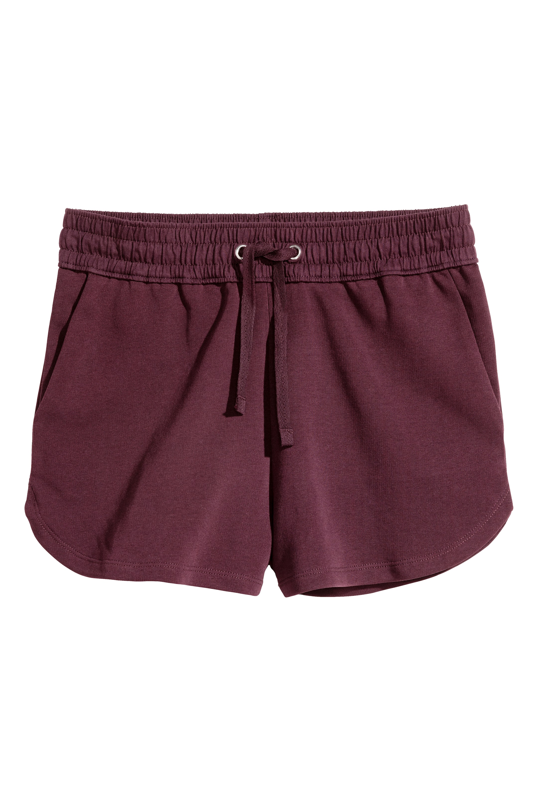 View larger image: Sweatshirt shorts - Plum - Ladies | H&M GB 1