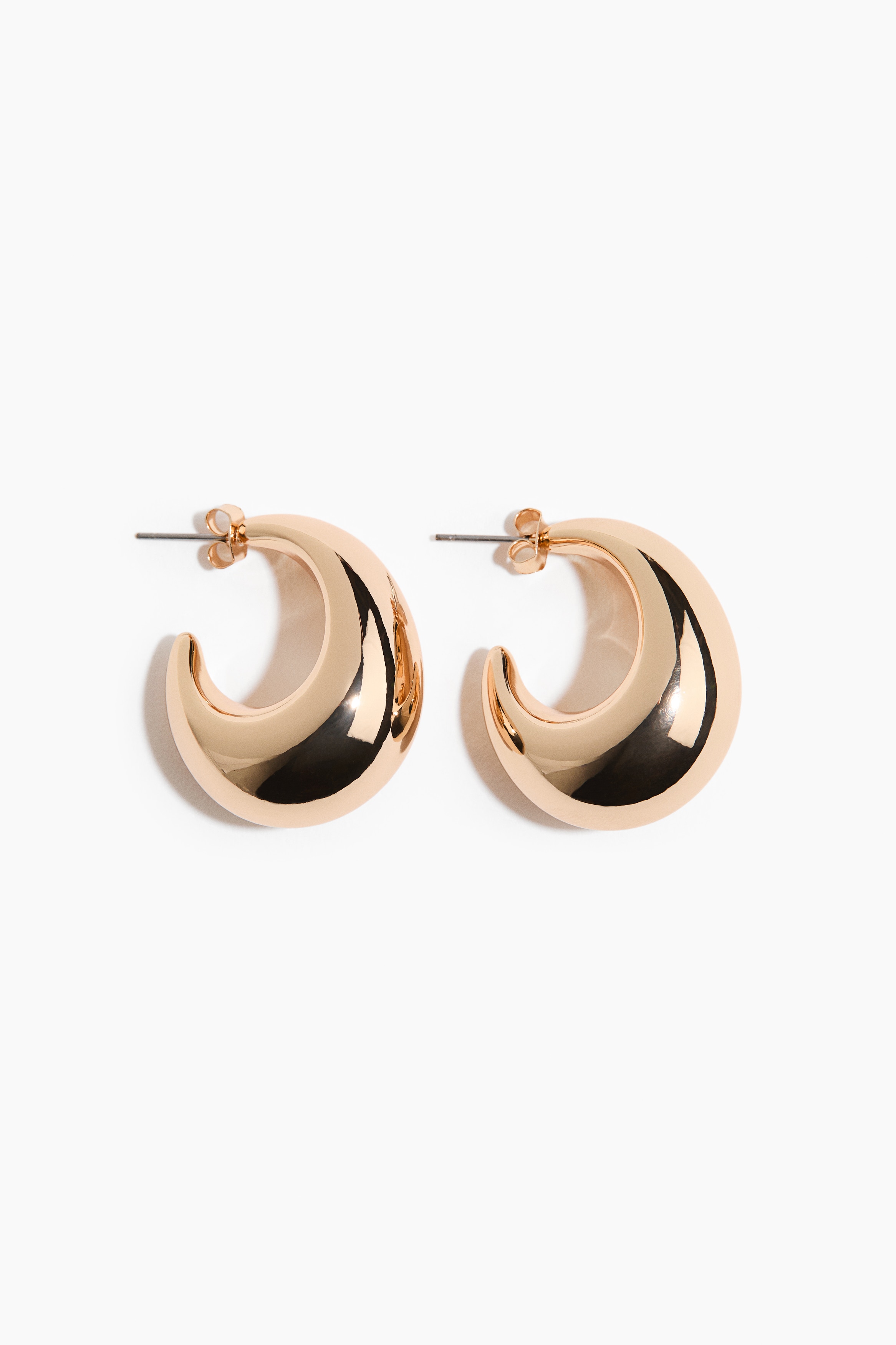 Teardrop Hoop Earrings - thumbnail 3