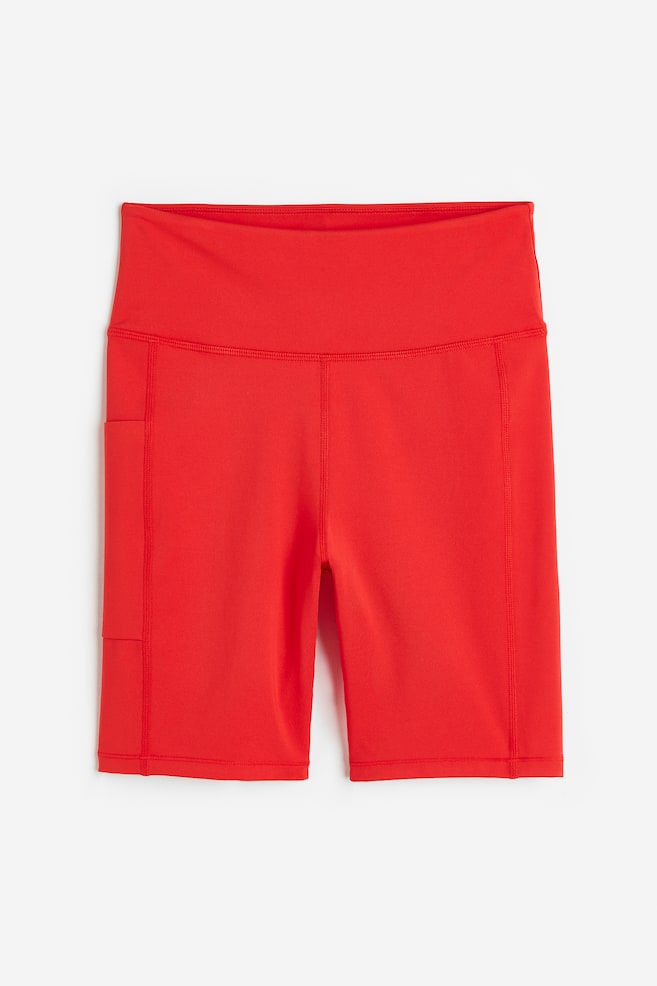 DryMove™ Pocket-detail sports cycling shorts - Red/Black/Beige/Pink/dc/dc - 2