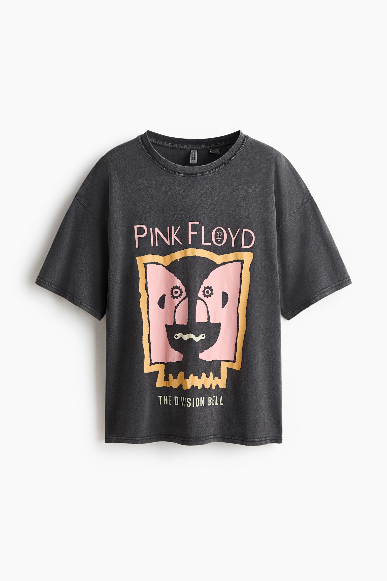 T-shirt oversize con stampa - Grigio scuro/Pink Floyd/Nero/Condé Nast Glamour/Crema/Nice/Bianco/Condé Nast Glamour/Bianco/Condé Nast Traveller/Crema/Condé Nast Traveller/Giallo/Hotel Nuevo Mundo/Crema/The Rolling Stones/Beige chiaro/Sabrina Carpenter/Grigio scuro/The Cure/Rosso lampone/Primal Scream/Verde/The Smashing Pumpkins - 1