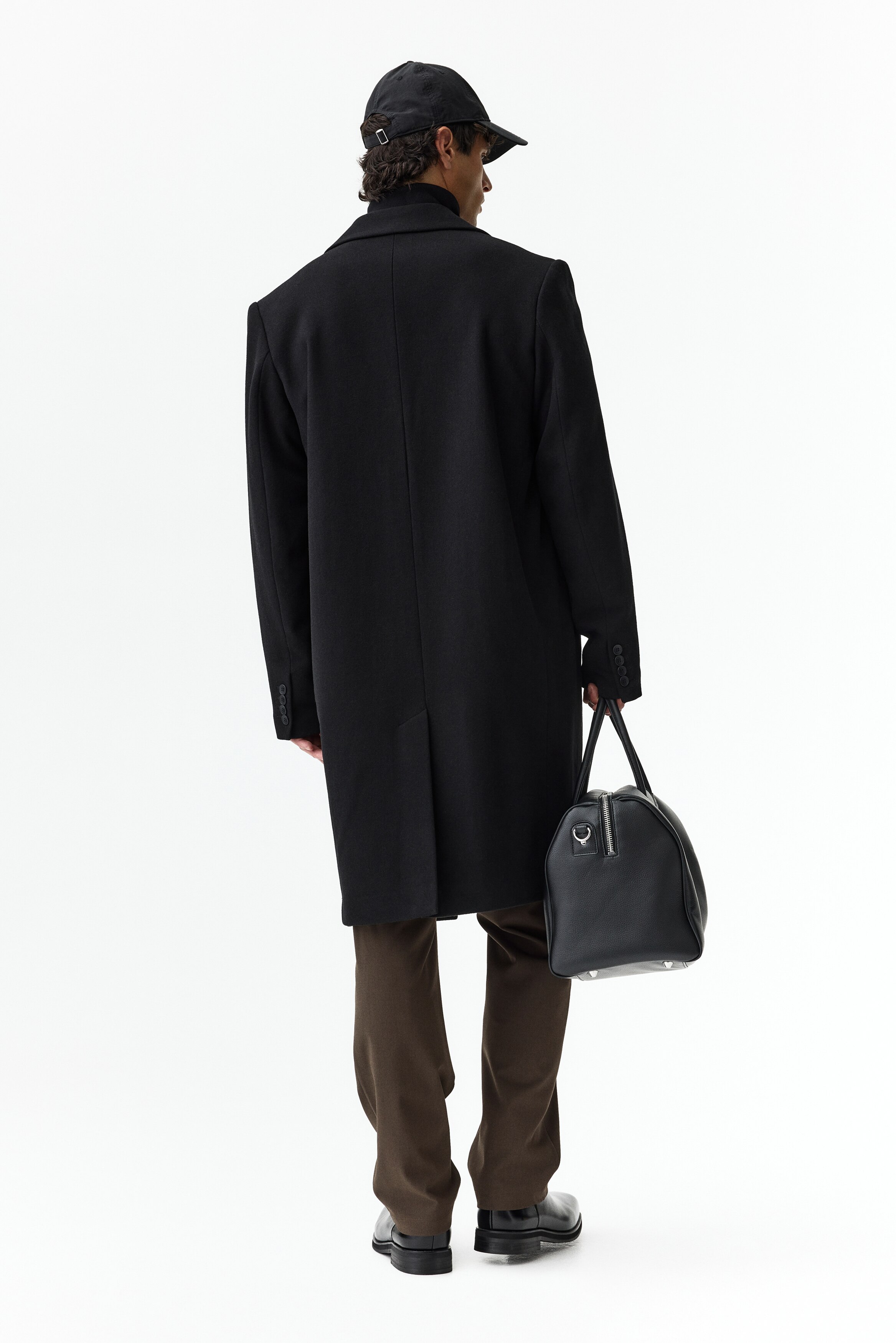 Four-way Stretch Regular Fit プルオンパンツ - ダークブラウン - Men