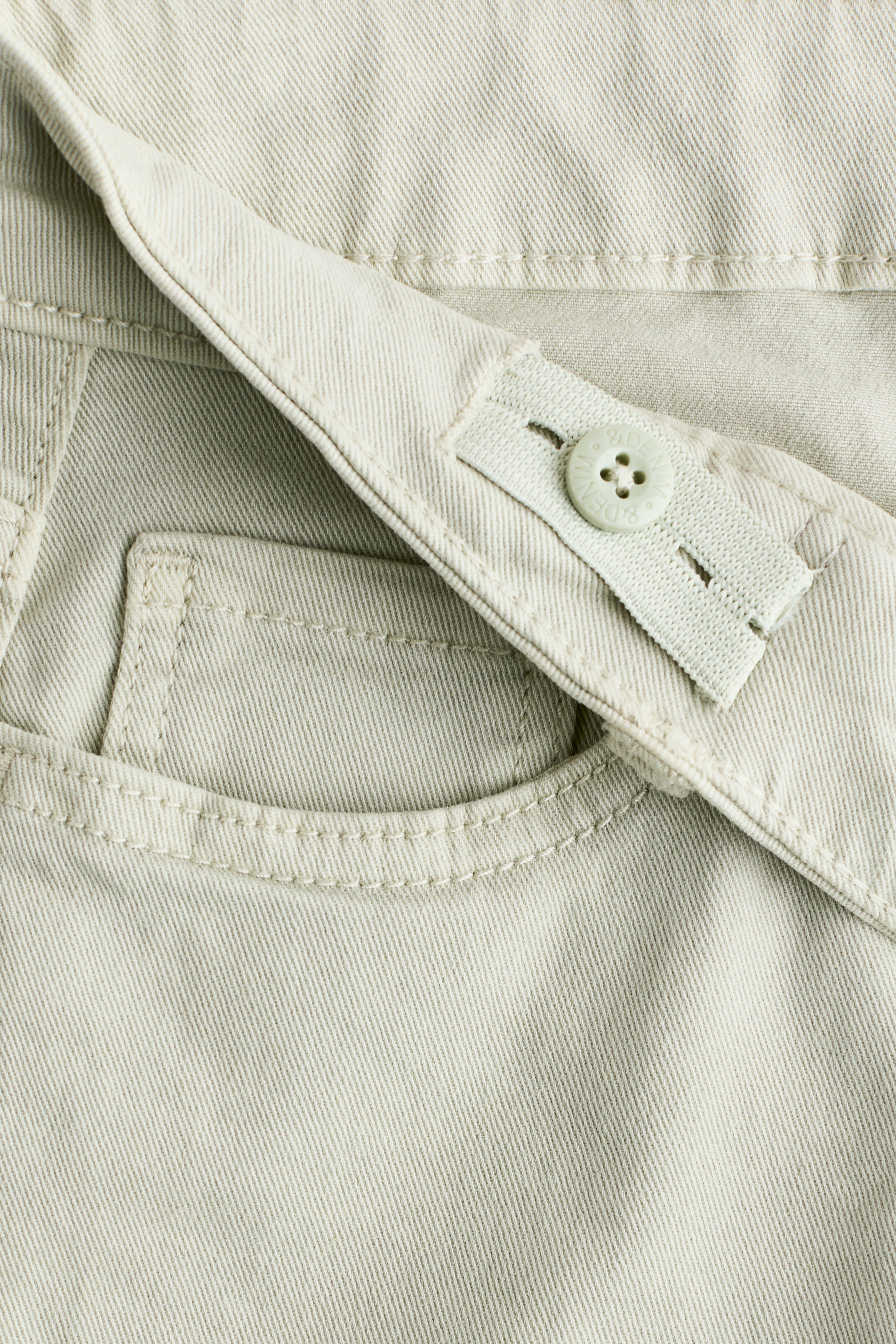 Детские брюки H&M Wide-Leg Twill Pants — фото 3
