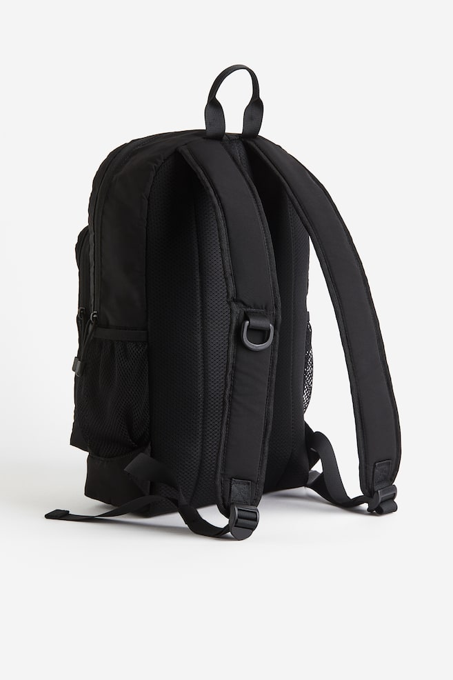 Water-repellent sports backpack - Black/Jump - 4