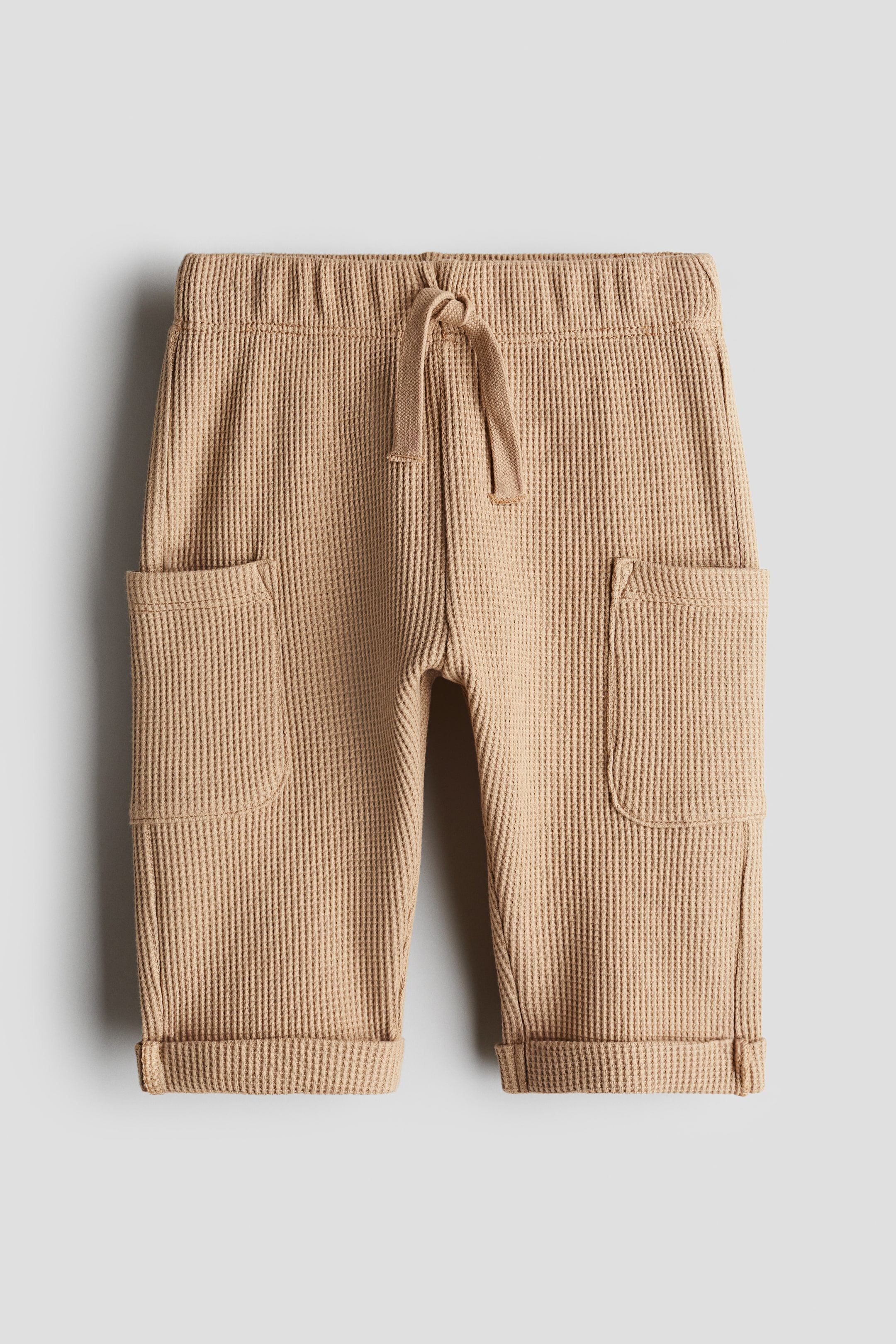 Waffled Cotton Pants