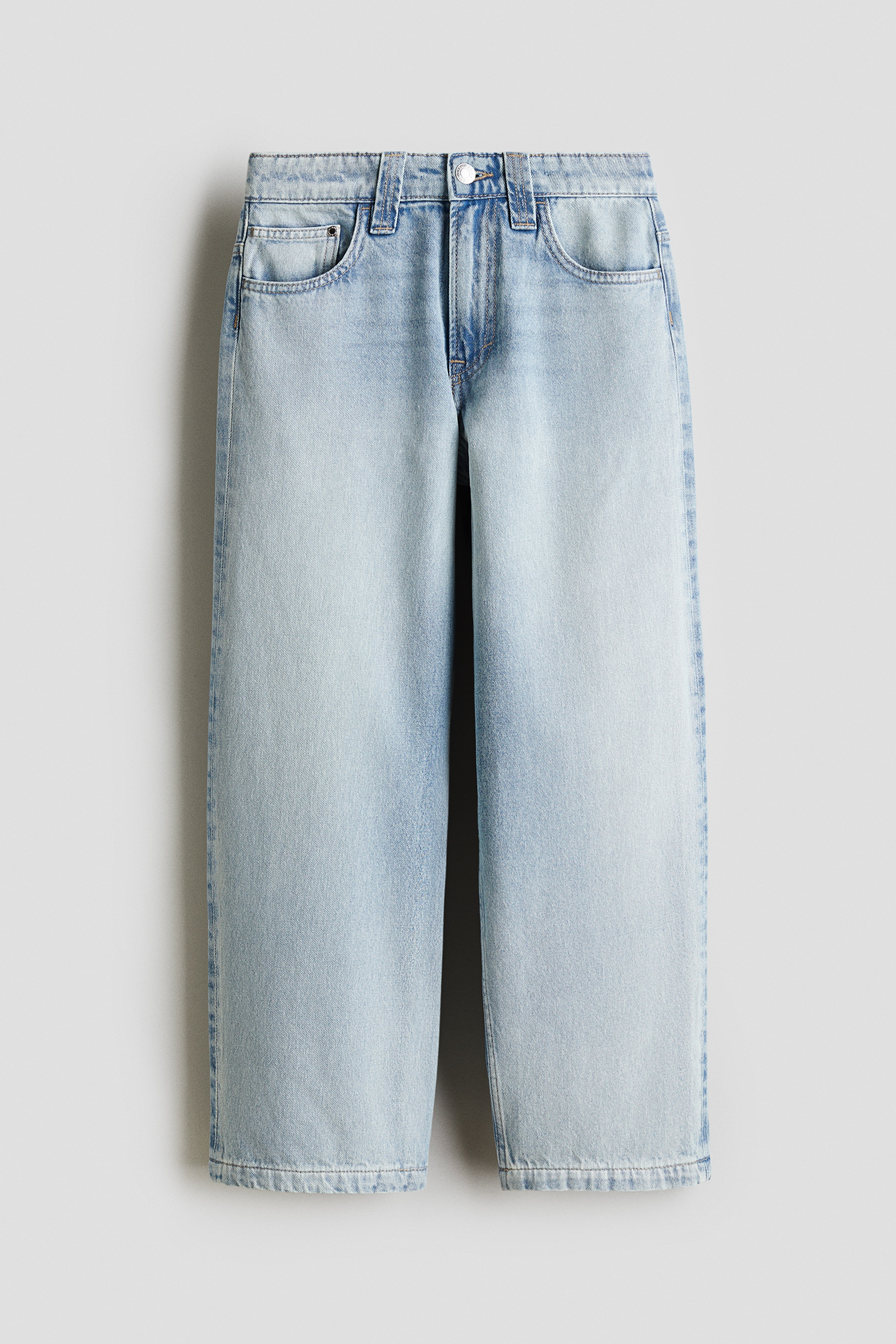 バギーフィットデニム - ライトデニムブルー - Kids | H&M JP